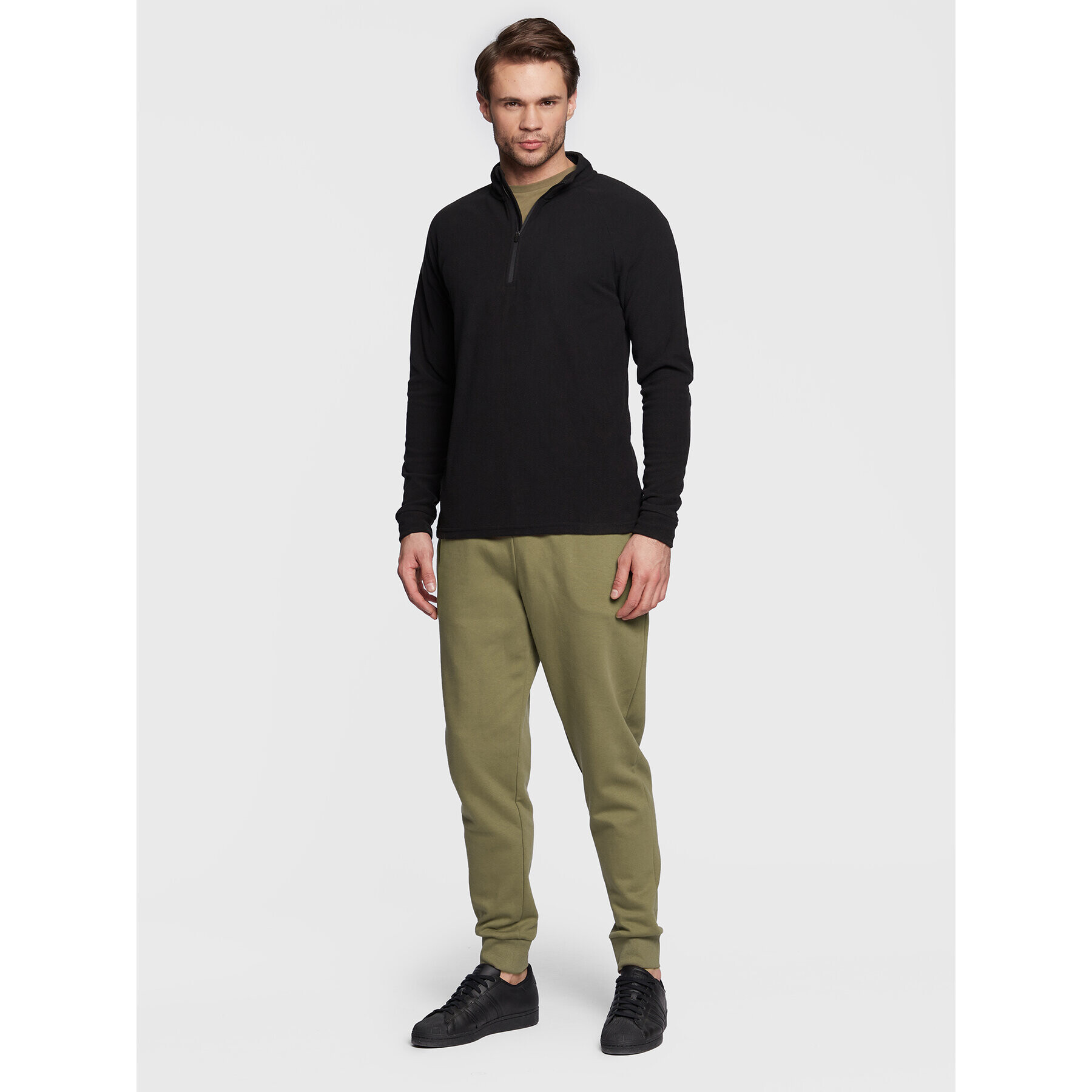 Outhorn Polar UFLEM003 Negru Slim Fit - Pled.ro