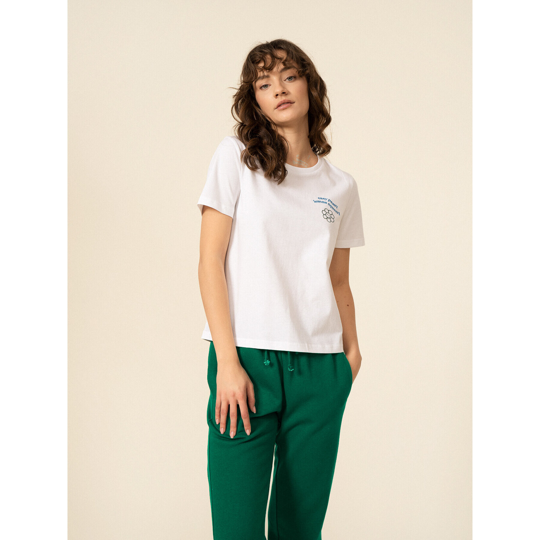 Outhorn Tricou OTHSS23TTSHF413 Alb Relaxed Fit - Pled.ro