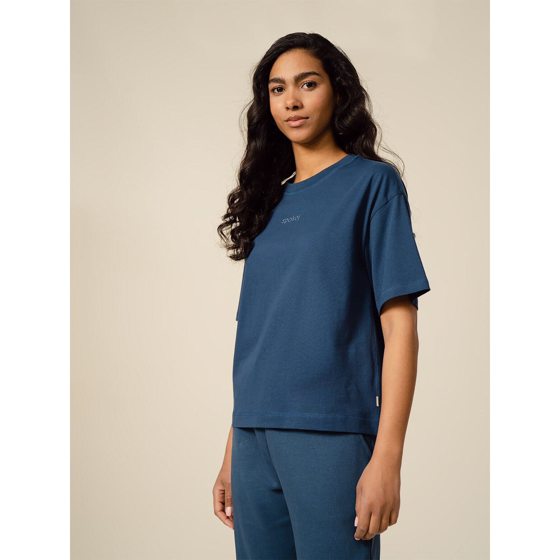 Outhorn Tricou OTHSS23TTSHF421 Bleumarin Oversize - Pled.ro