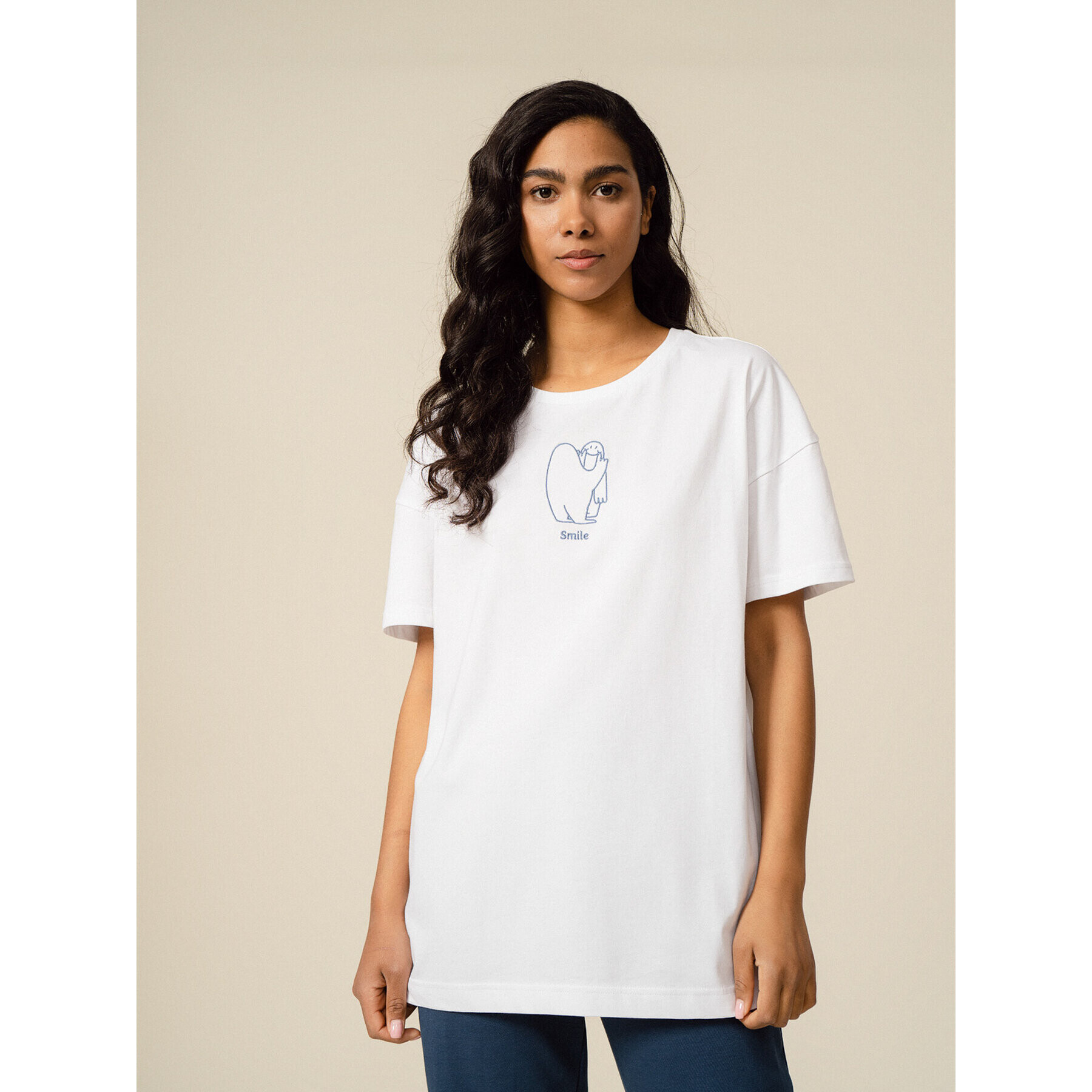 Outhorn Tricou OTHSS23TTSHF423 Alb Oversize - Pled.ro