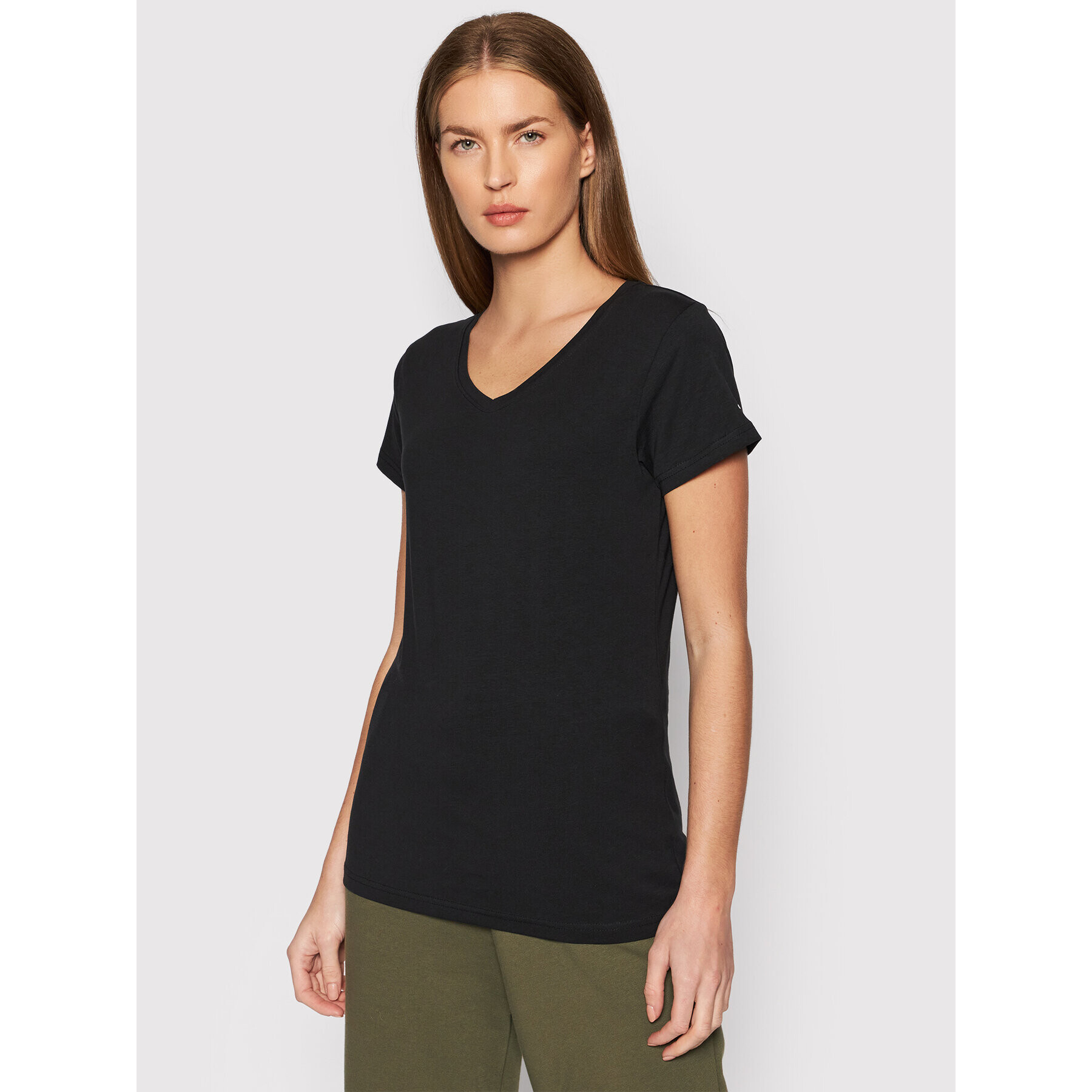 Outhorn Tricou TSD604 Negru Regular Fit - Pled.ro