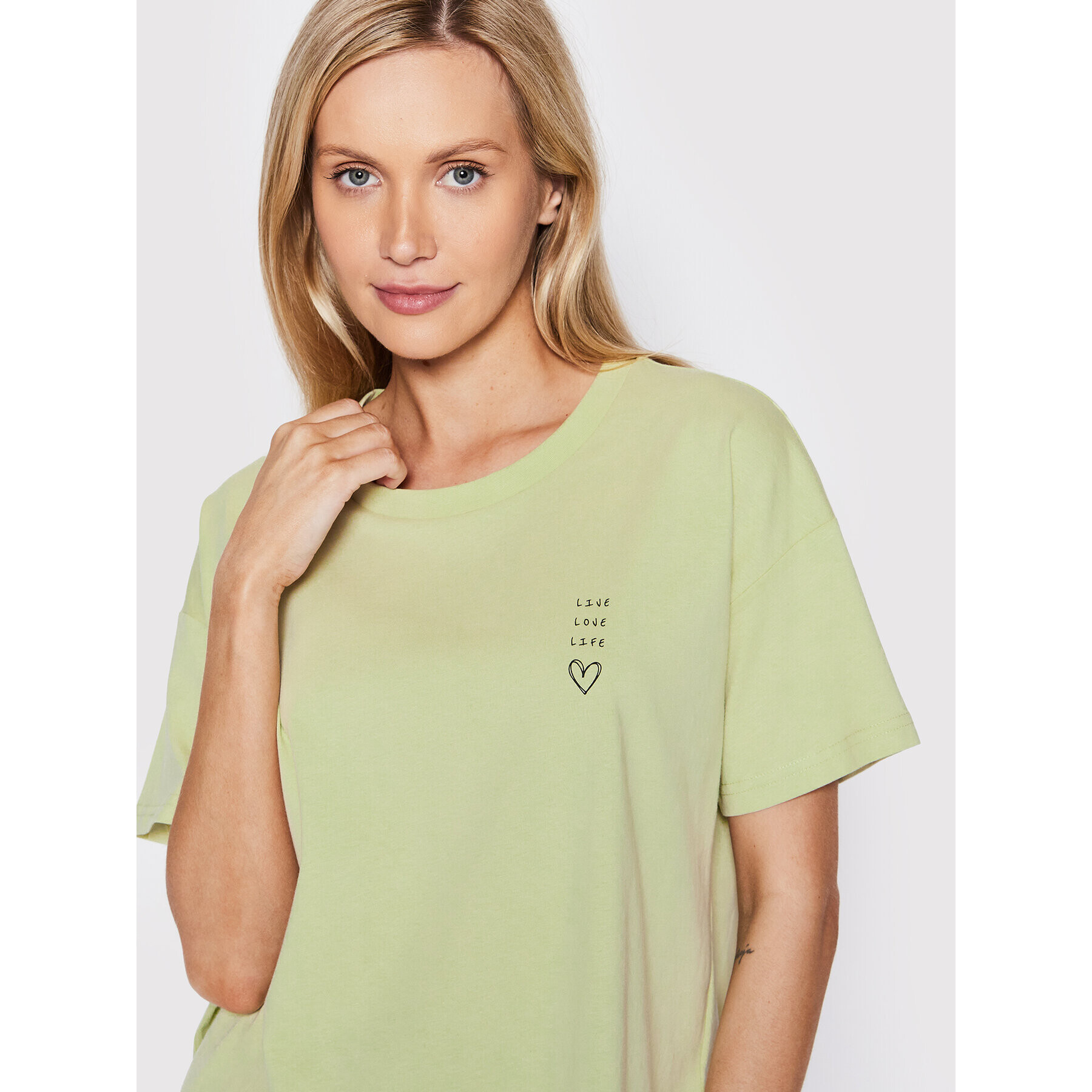 Outhorn Tricou TSD606 Verde Oversize - Pled.ro