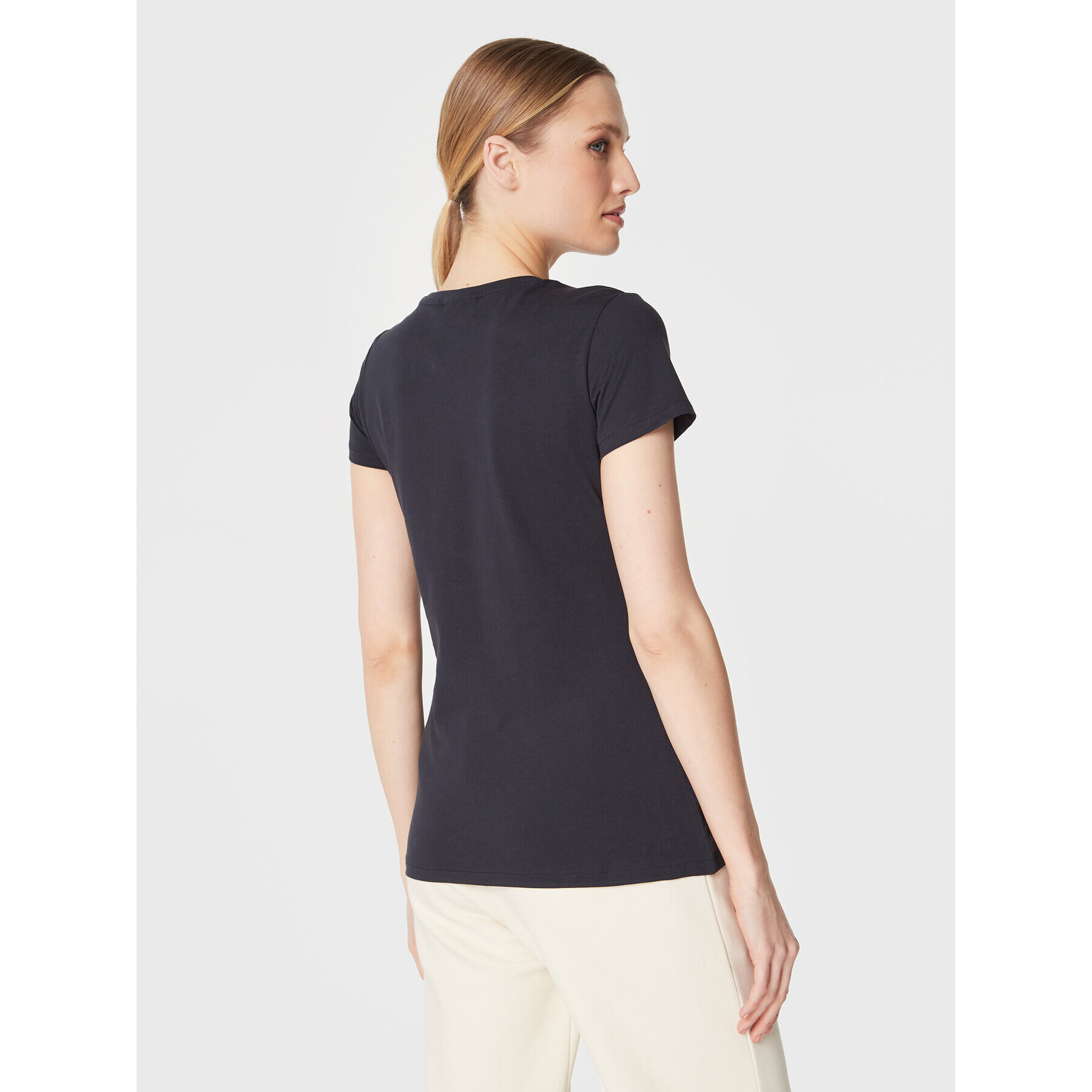 Outhorn Tricou TTSHF043 Bleumarin Regular Fit - Pled.ro