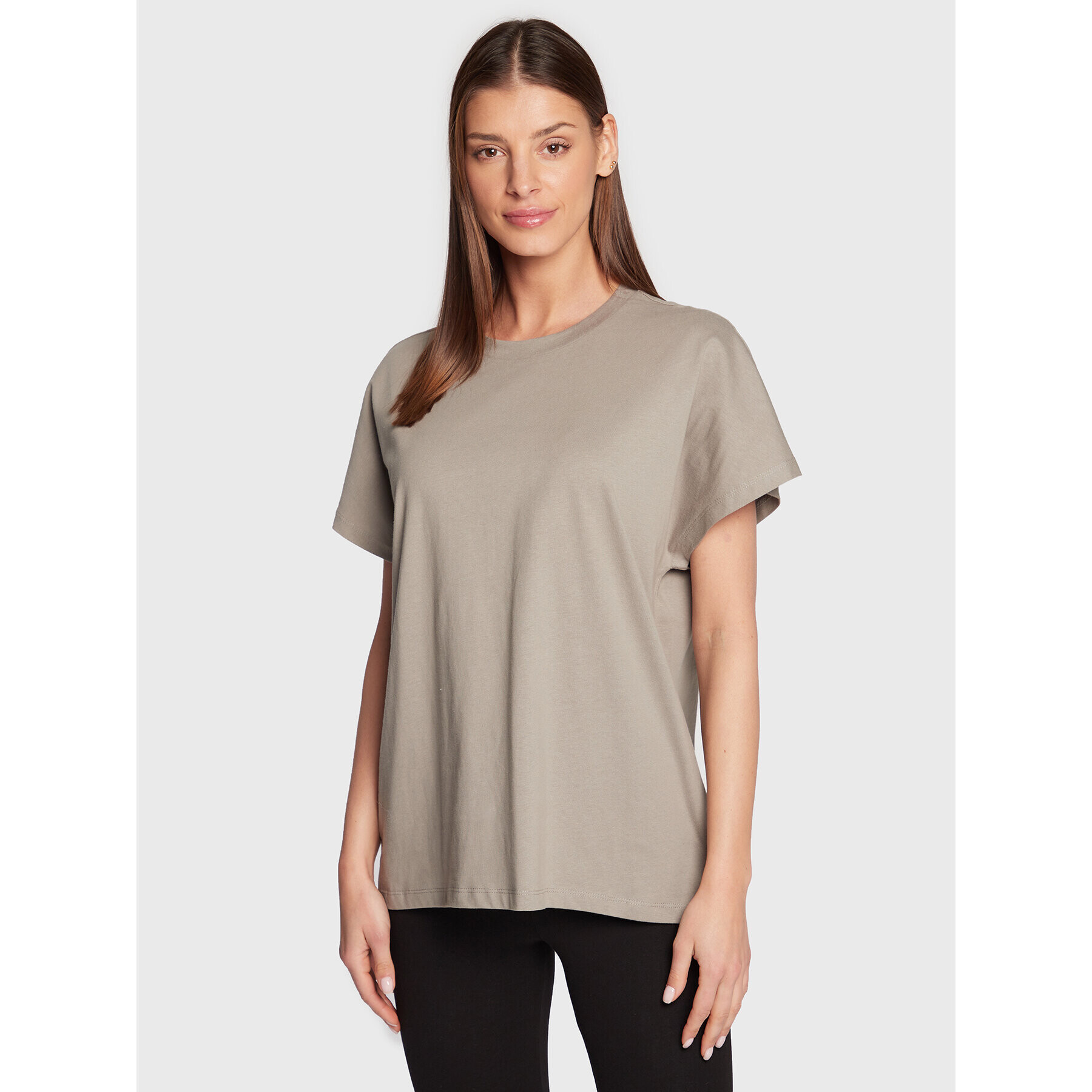 Outhorn Tricou TTSHF135 Gri Oversize - Pled.ro