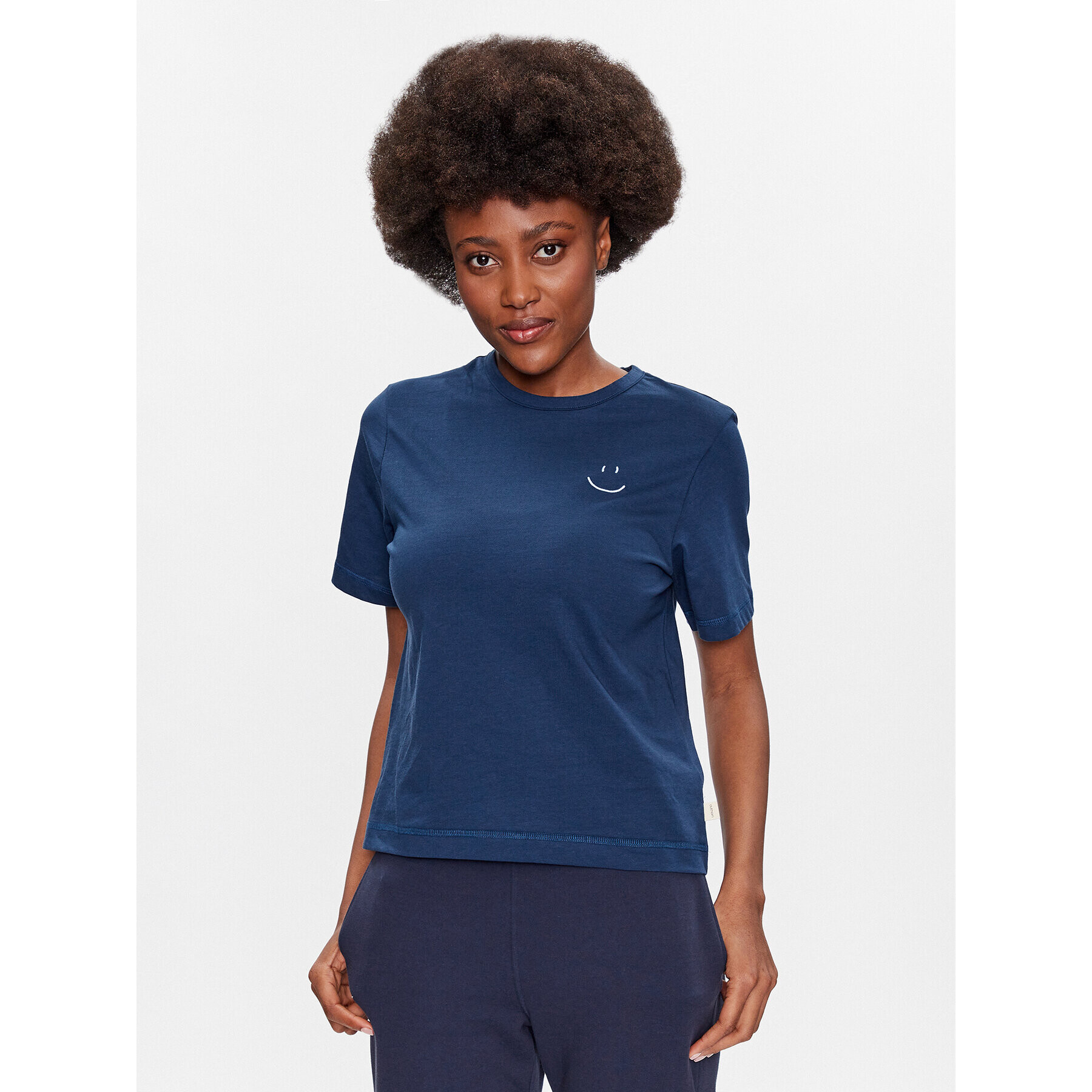 Outhorn Tricou TTSHF424 Bleumarin Regular Fit - Pled.ro