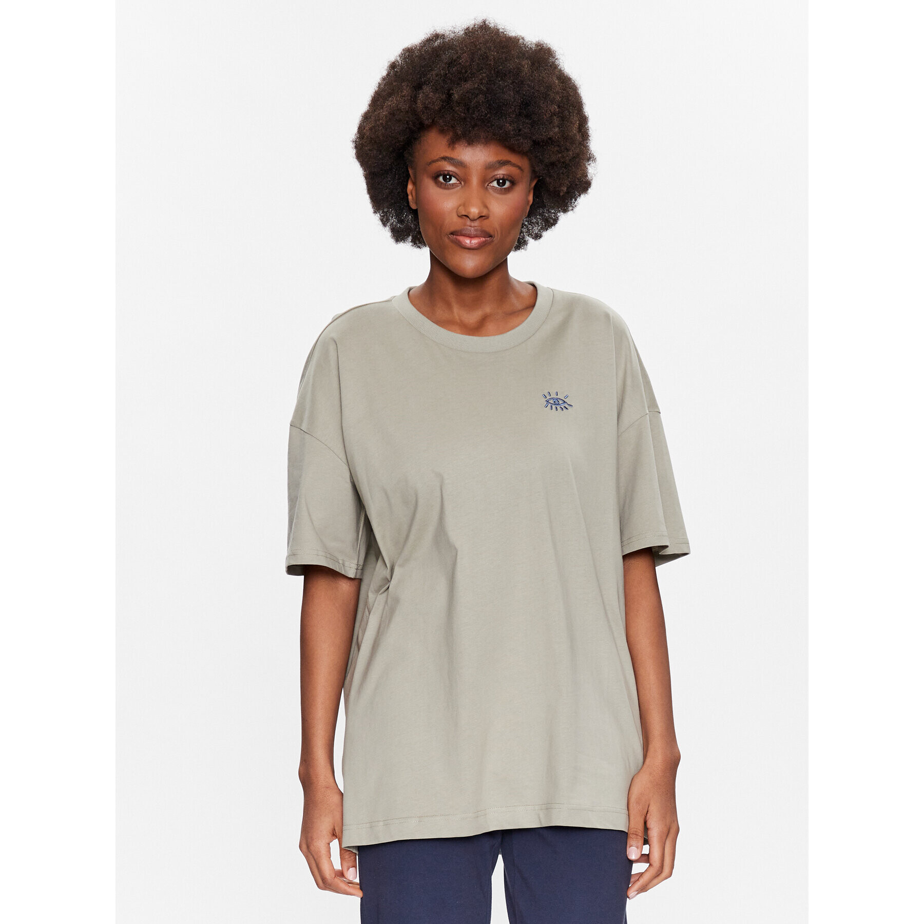 Outhorn Tricou TTSHF436 Verde Relaxed Fit - Pled.ro