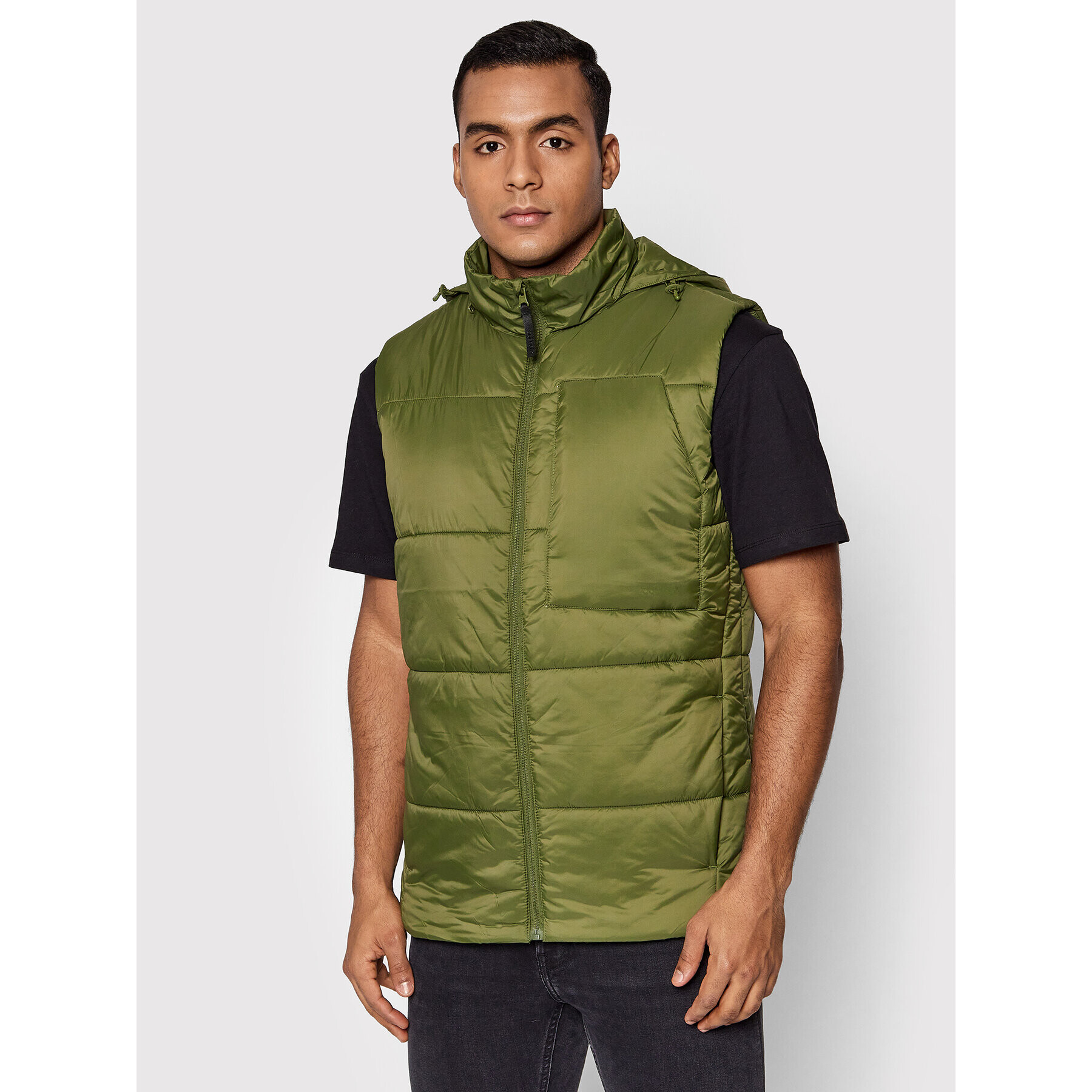 Outhorn Vestă KUMP600 Verde Regular Fit - Pled.ro