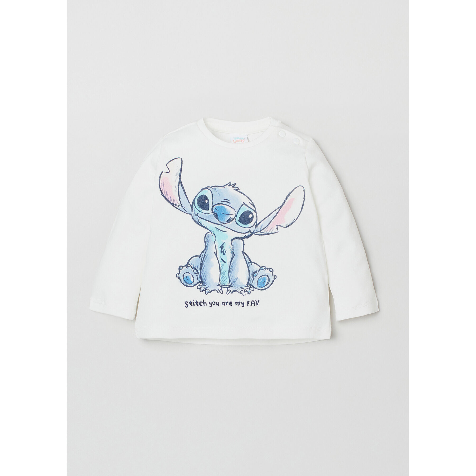 OVS Bluză DISNEY 1615077 Alb Regular Fit - Pled.ro