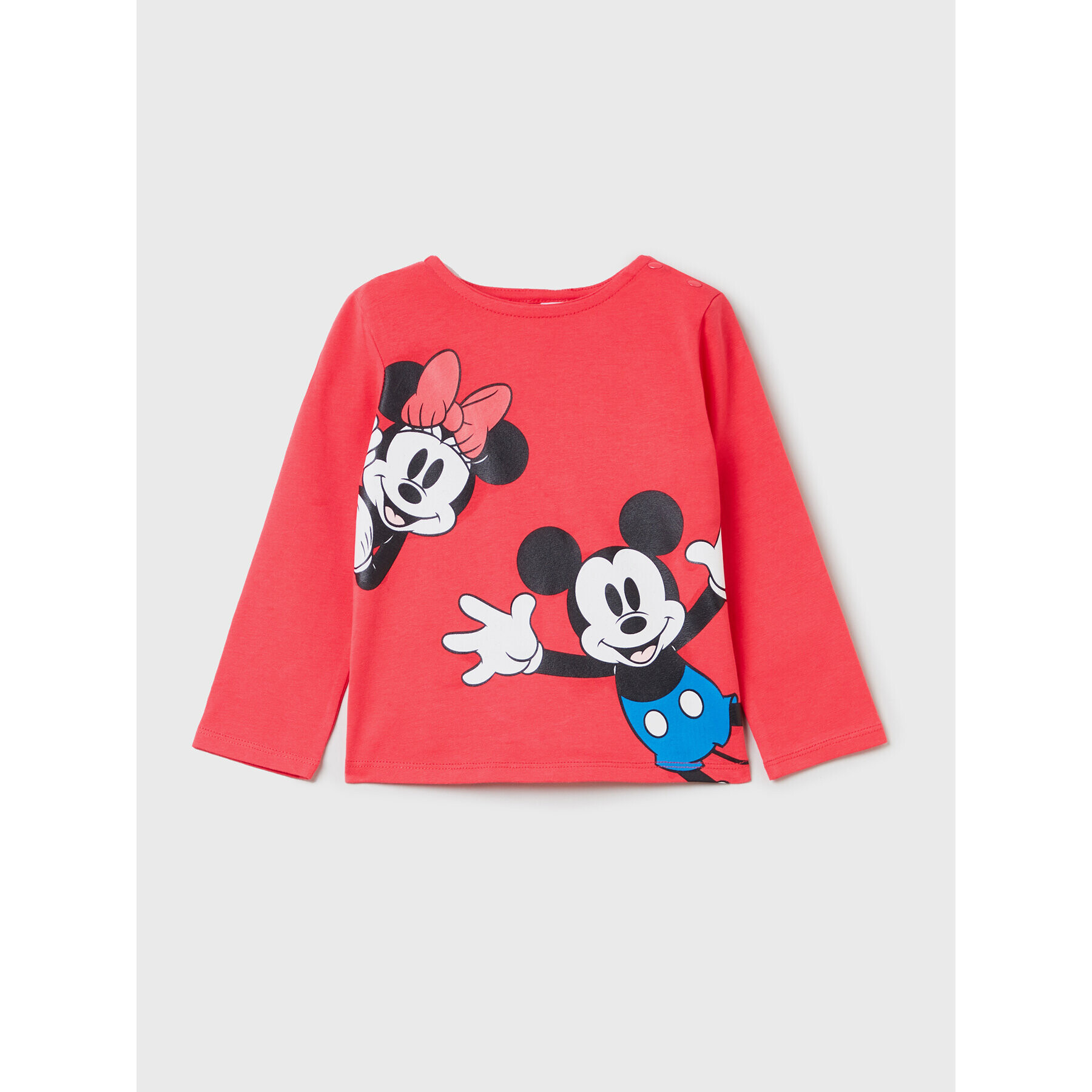 OVS Bluză DISNEY 1617101 Roșu Regular Fit - Pled.ro