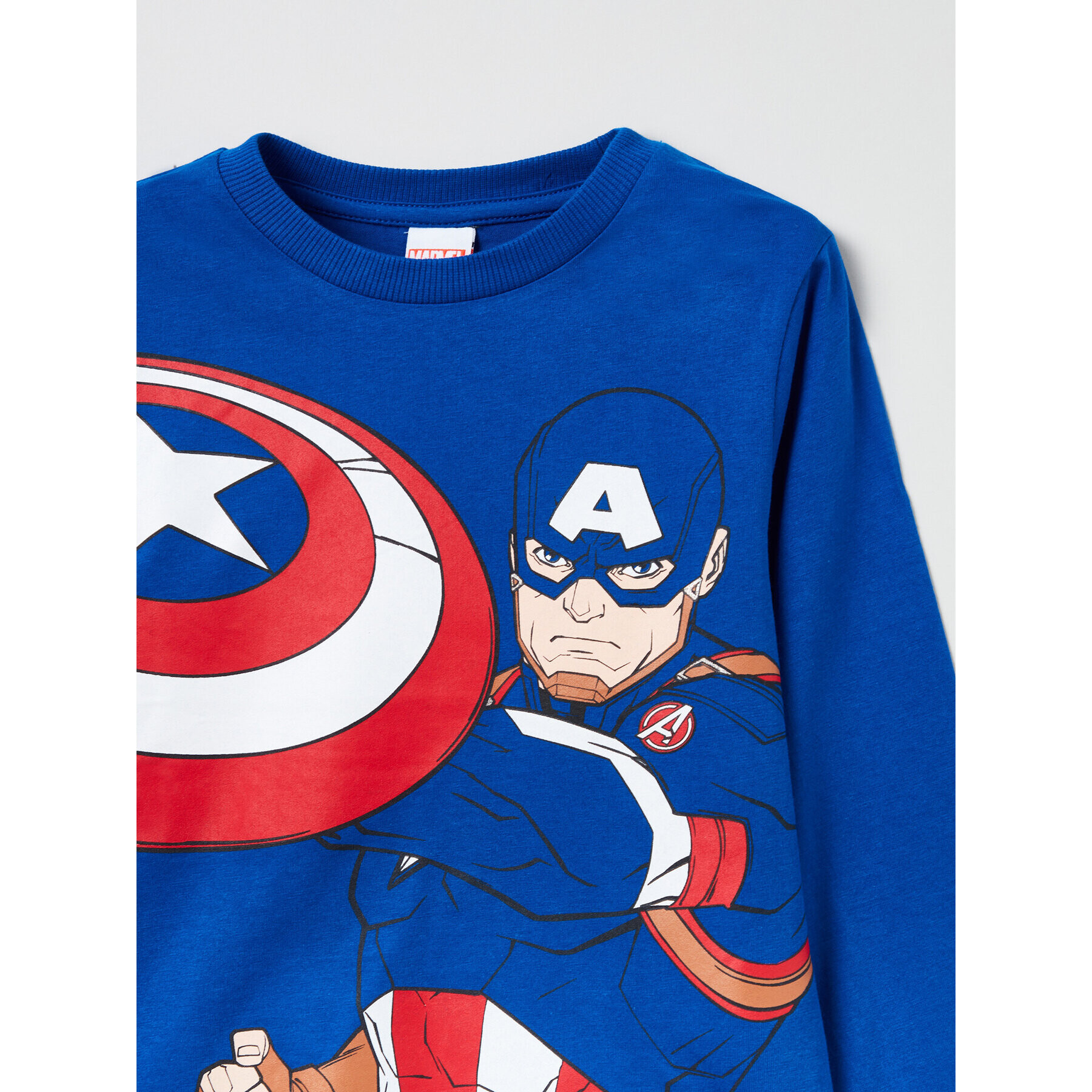 OVS Bluză MARVEL 1707422 Albastru Regular Fit - Pled.ro