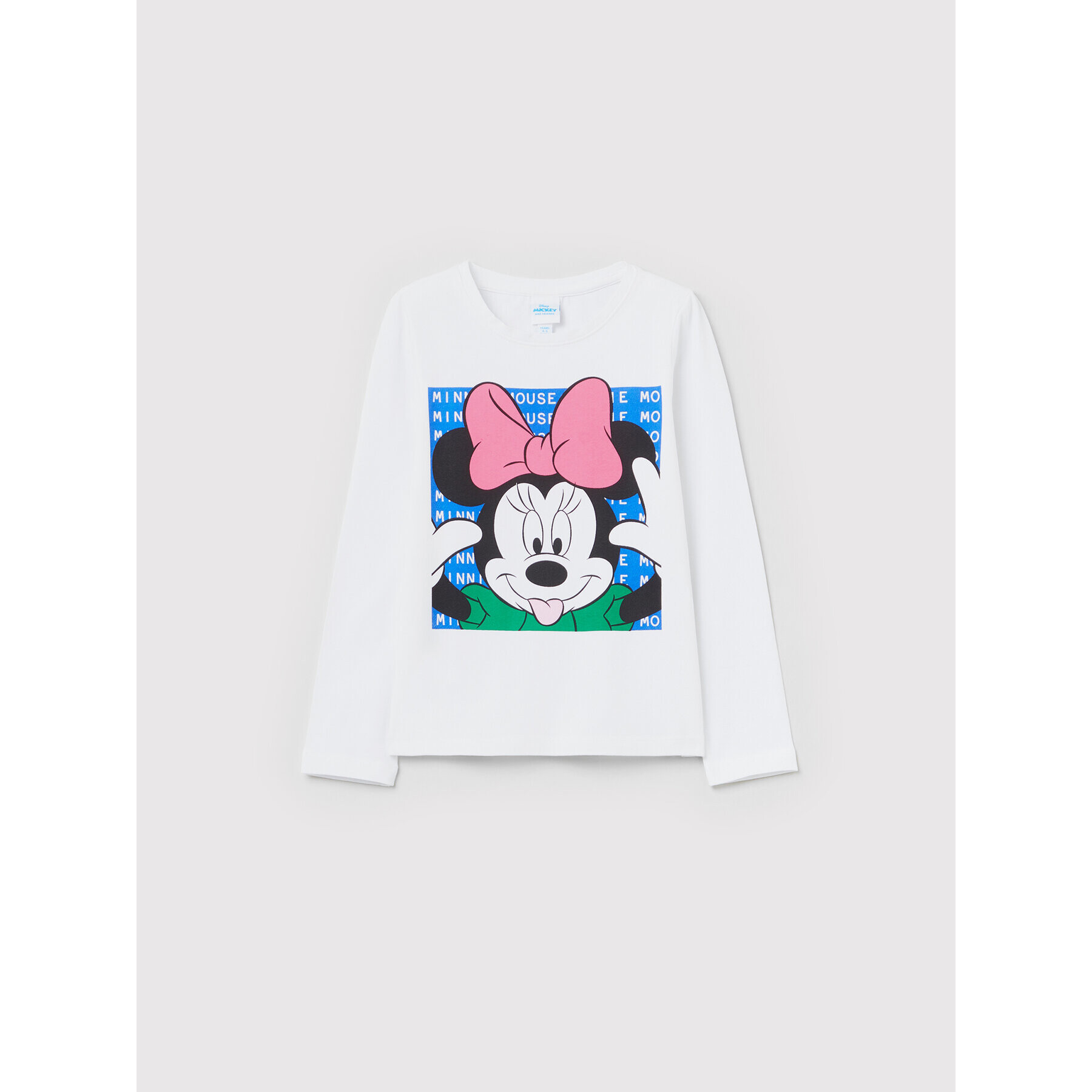 OVS Bluză MICKEY & FRIENDS 1434299 Alb Regular Fit - Pled.ro