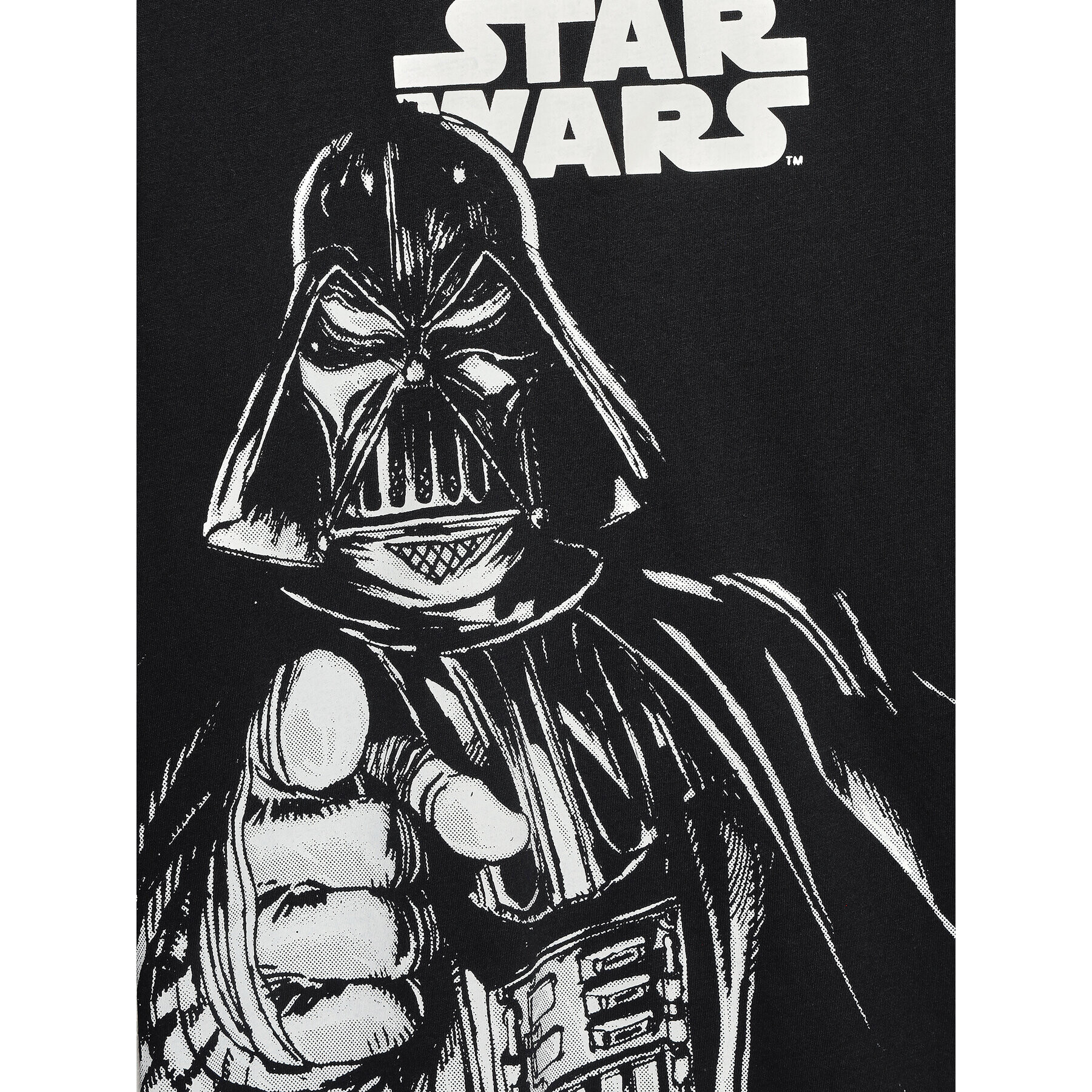 OVS Bluză STAR WARS 1891923 Negru Regular Fit - Pled.ro