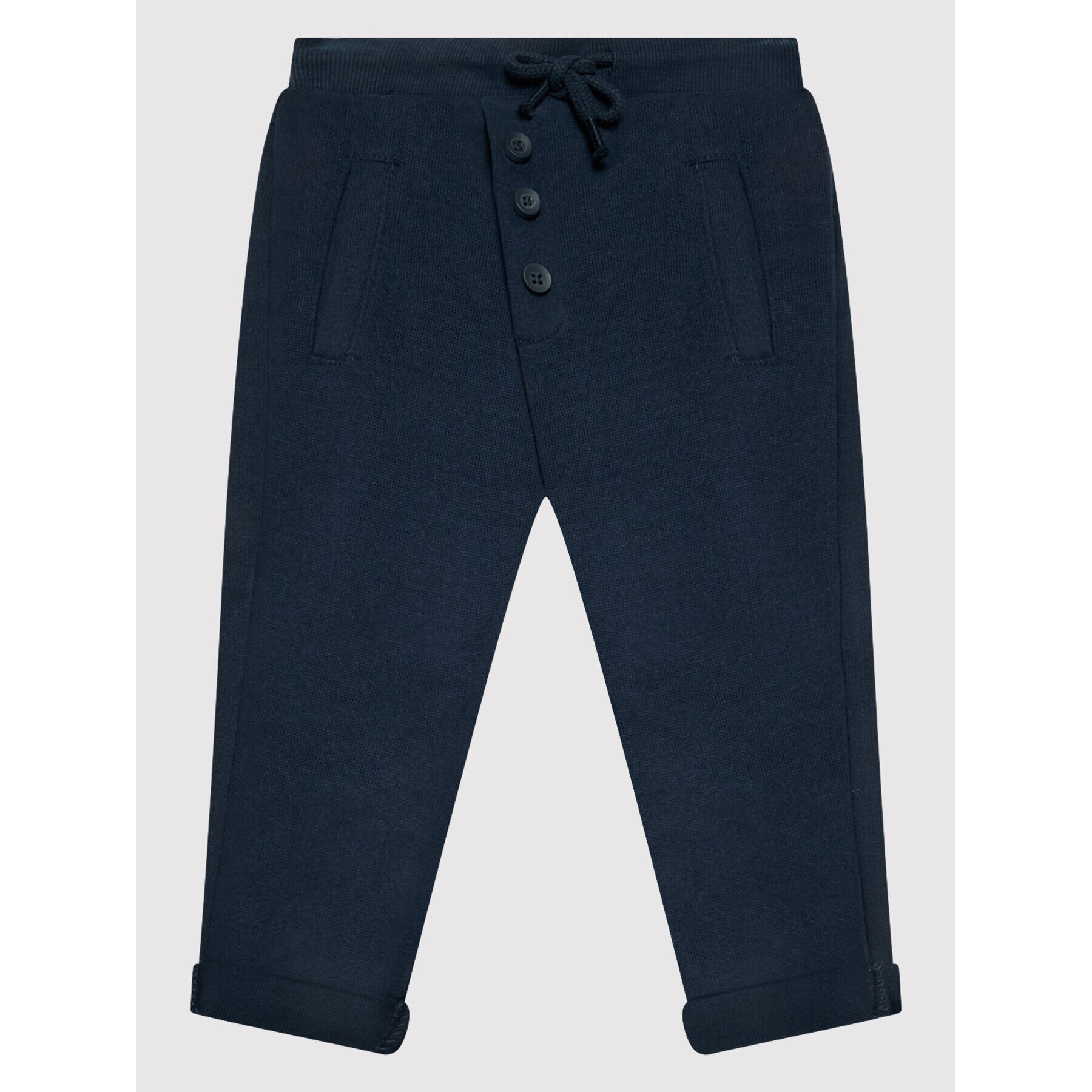 OVS Pantaloni din material 1331518 Bleumarin Regular Fit - Pled.ro