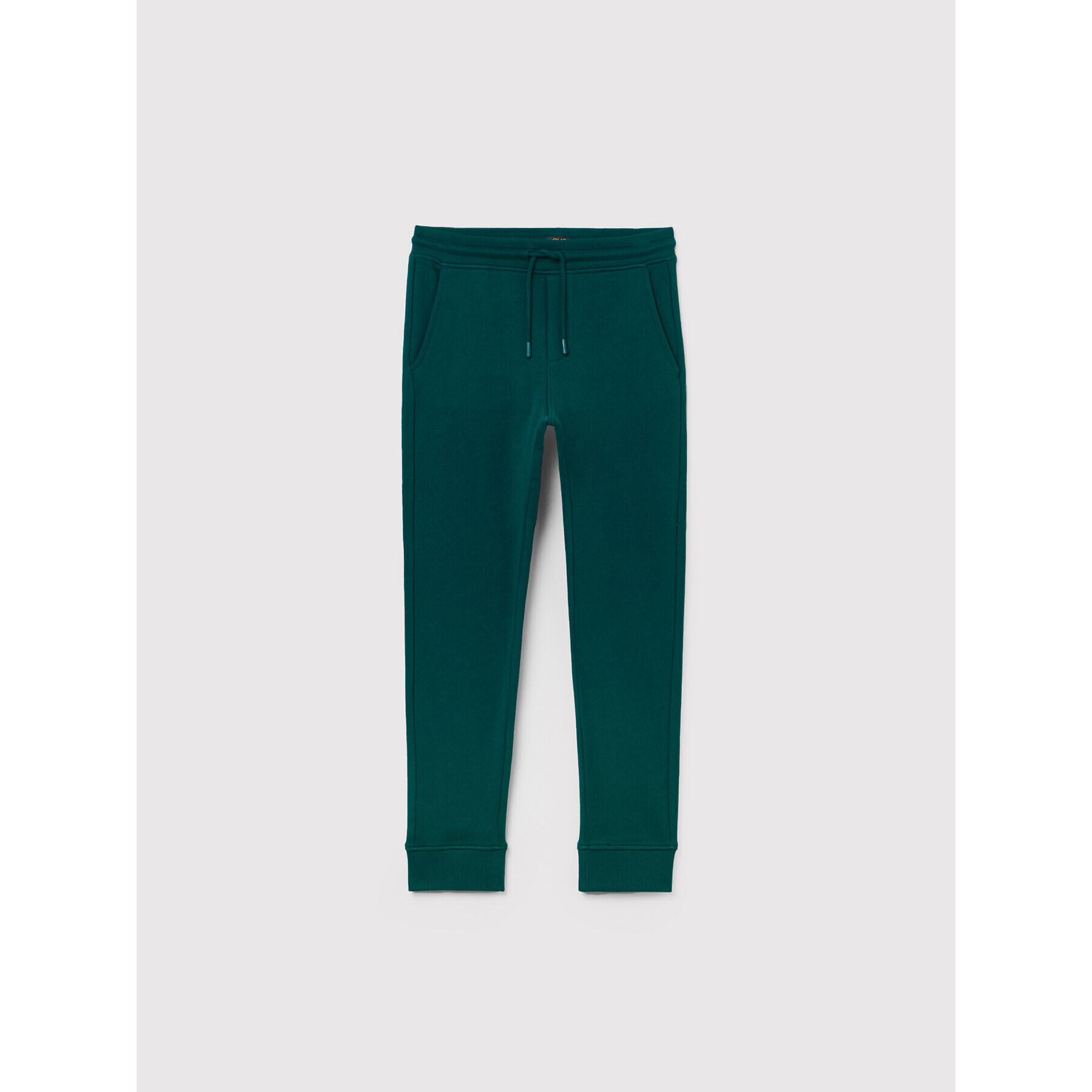 OVS Pantaloni trening 1398930 Verde Regular Fit - Pled.ro