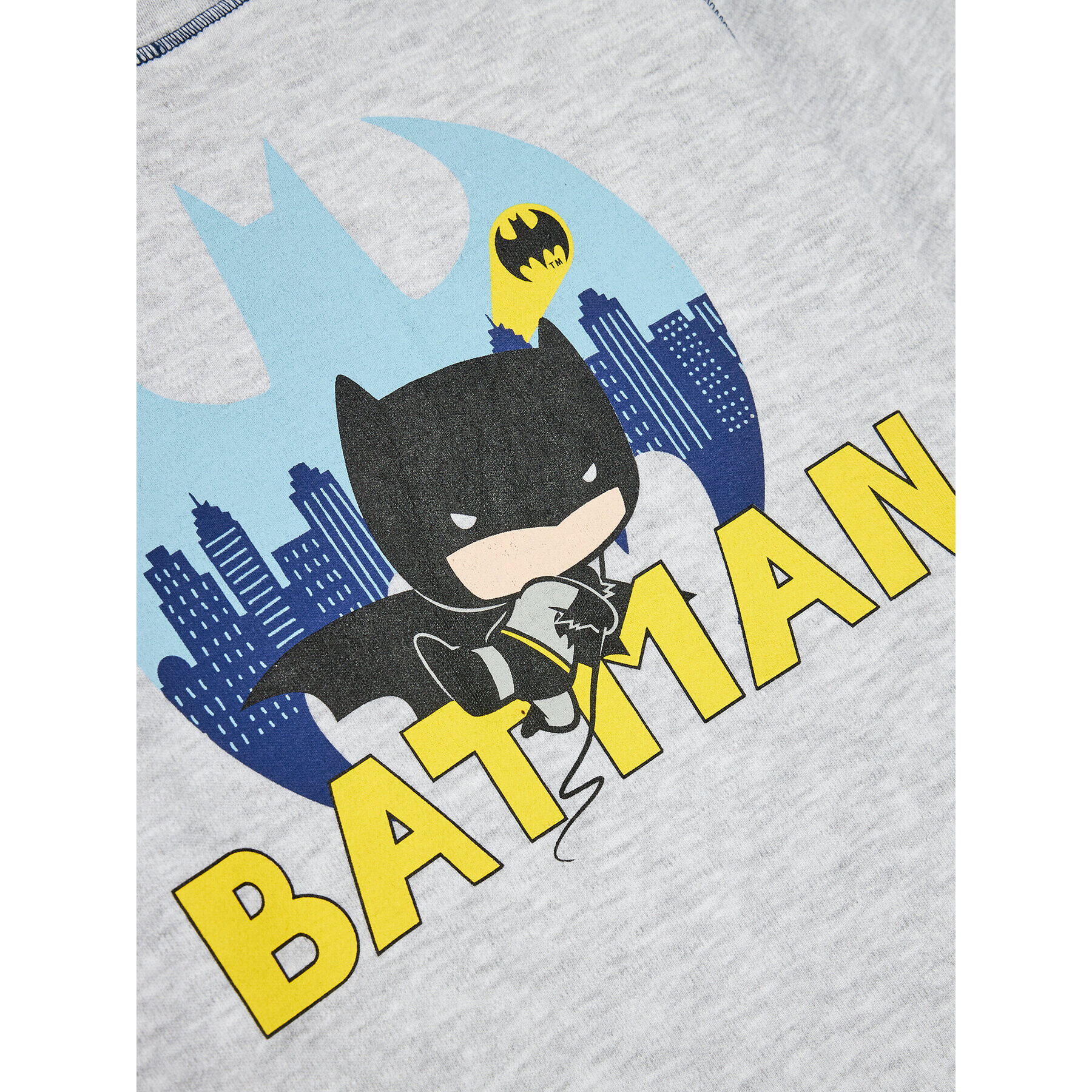 OVS Pijama BATMAN 1895485 Gri Regular Fit - Pled.ro