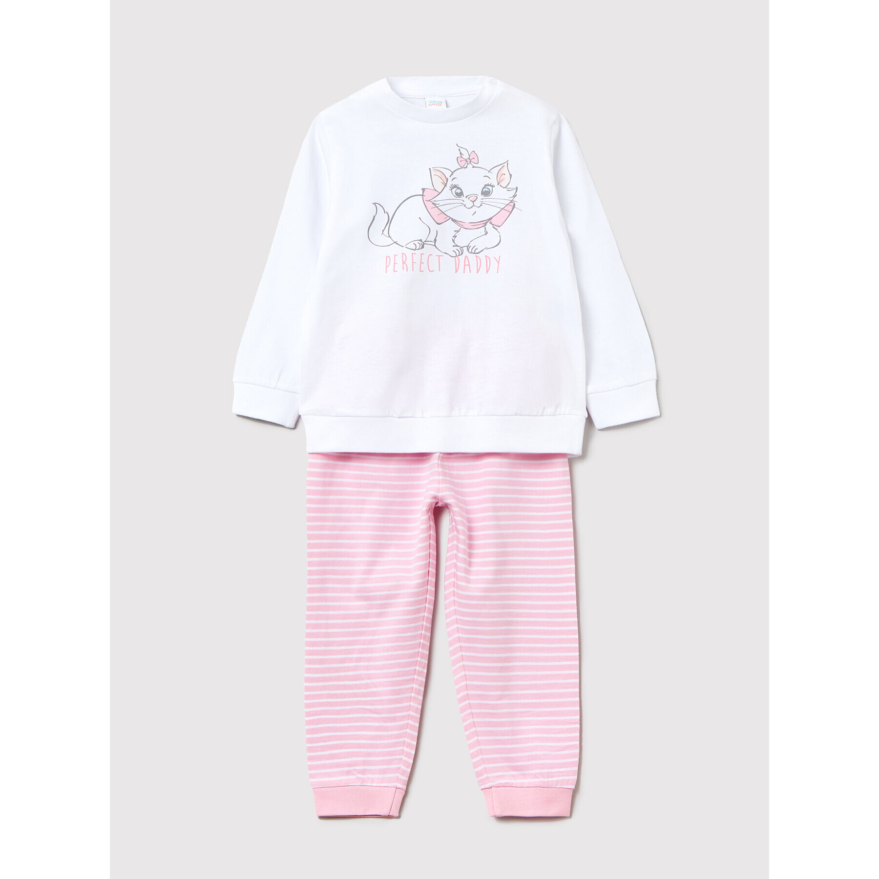 OVS Pijama DISNEY 1481557 Alb Regular Fit - Pled.ro