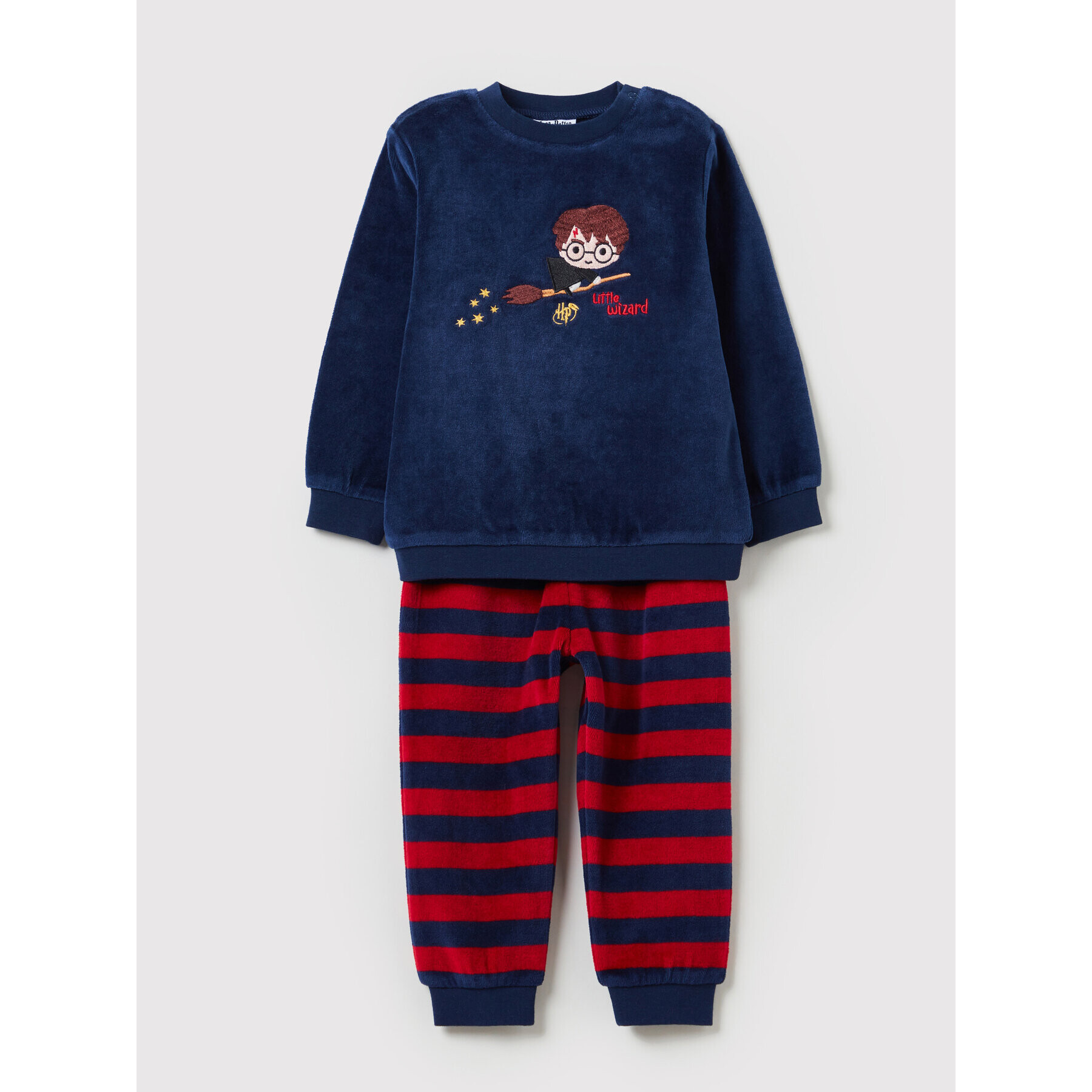 OVS Pijama HARRY POTTER 1348557 Bleumarin Regular Fit - Pled.ro