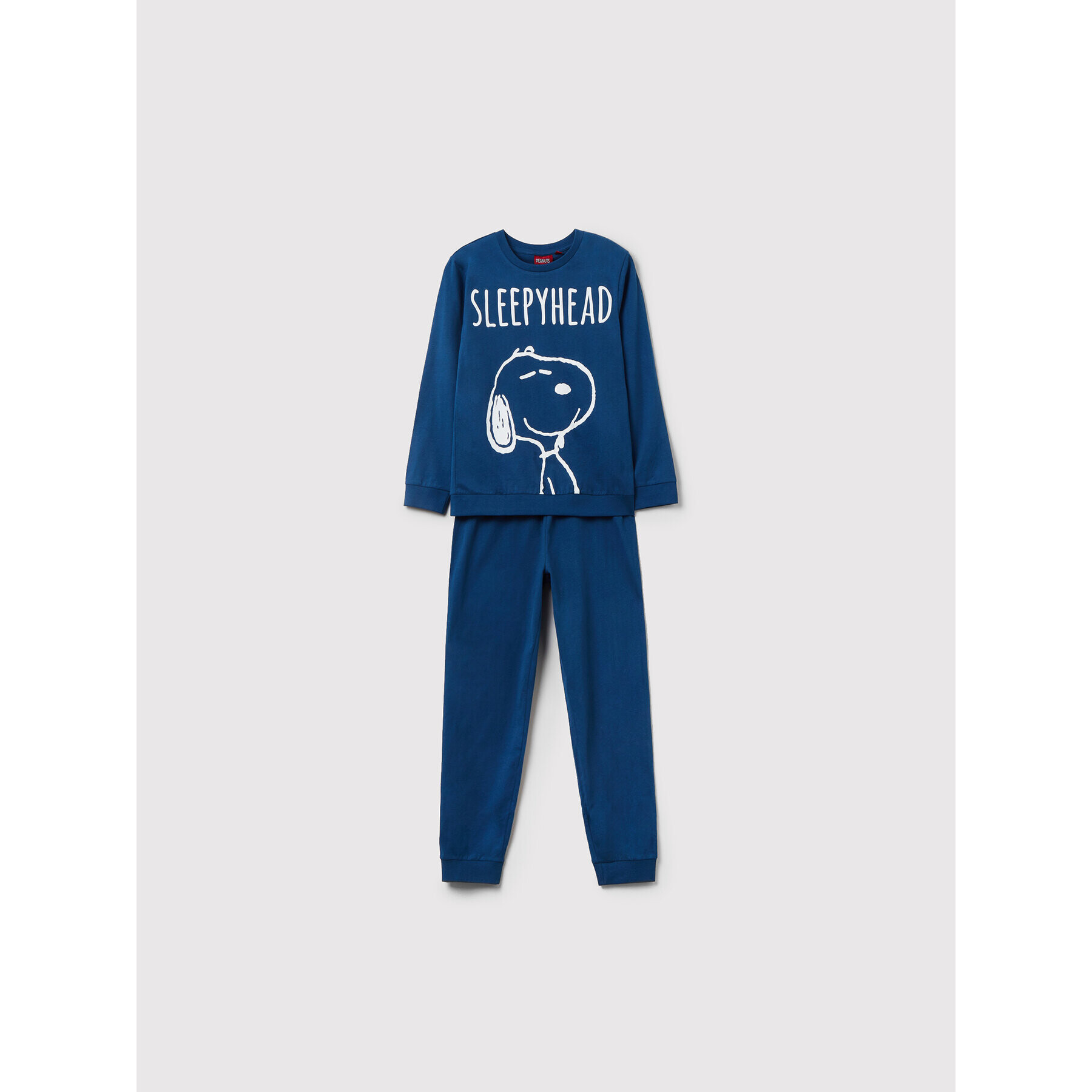 OVS Pijama PEANUTS 1332940 Bleumarin Regular Fit - Pled.ro