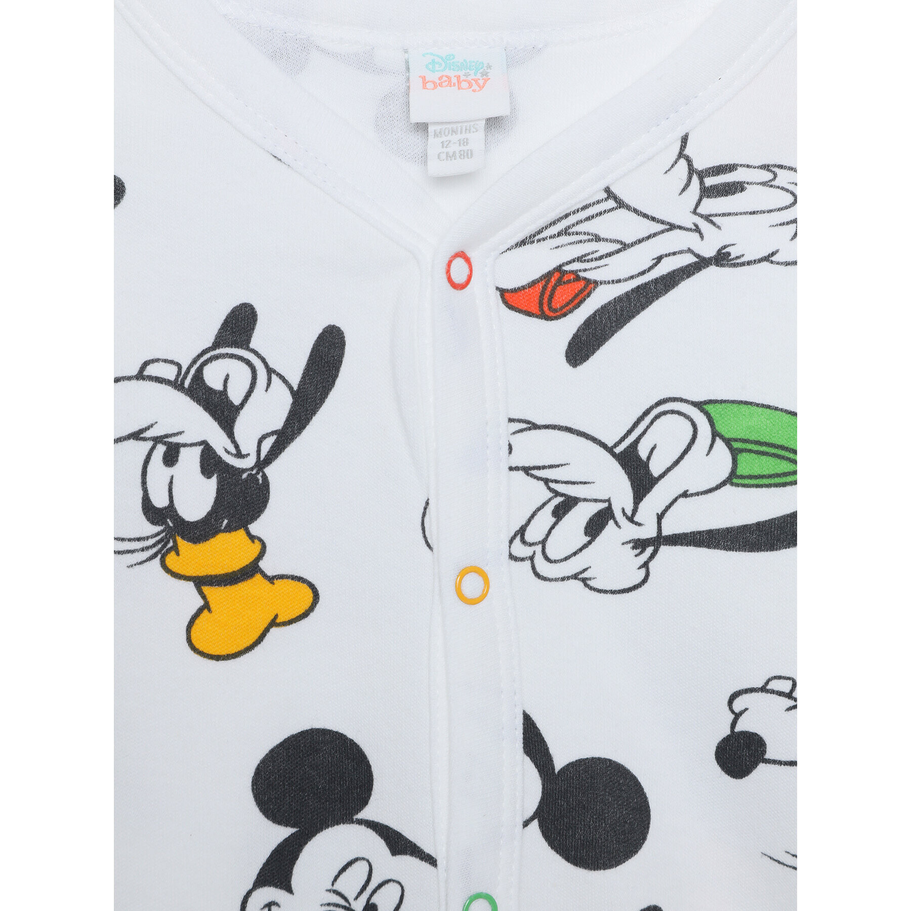 OVS Salopetă DISNEY 1825841 Alb - Pled.ro