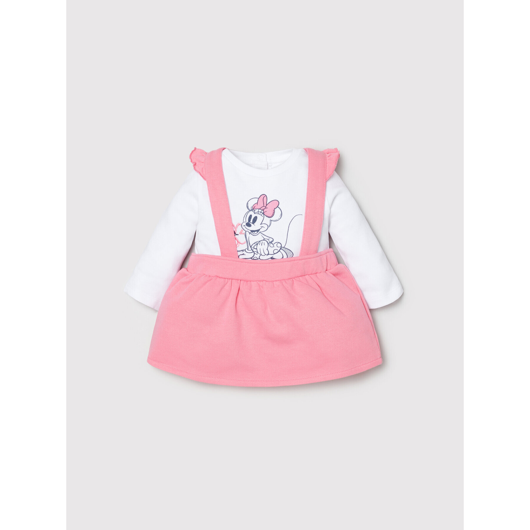 OVS Set bluză și rochie DISNEY 1435471 Roz Regular Fit - Pled.ro