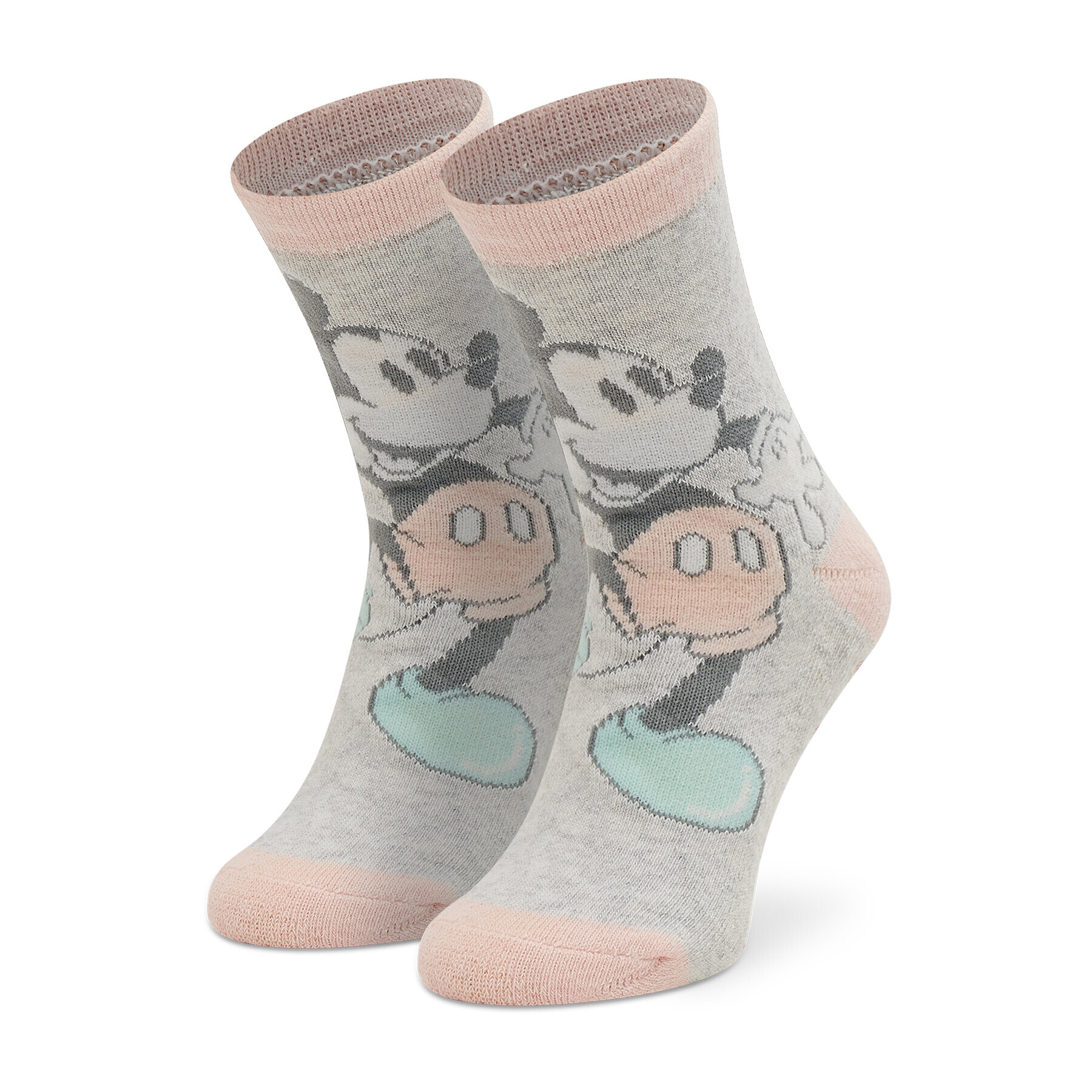 OVS Șosete Lungi pentru Copii MICKEY & FRIENDS 1336605 Gri - Pled.ro