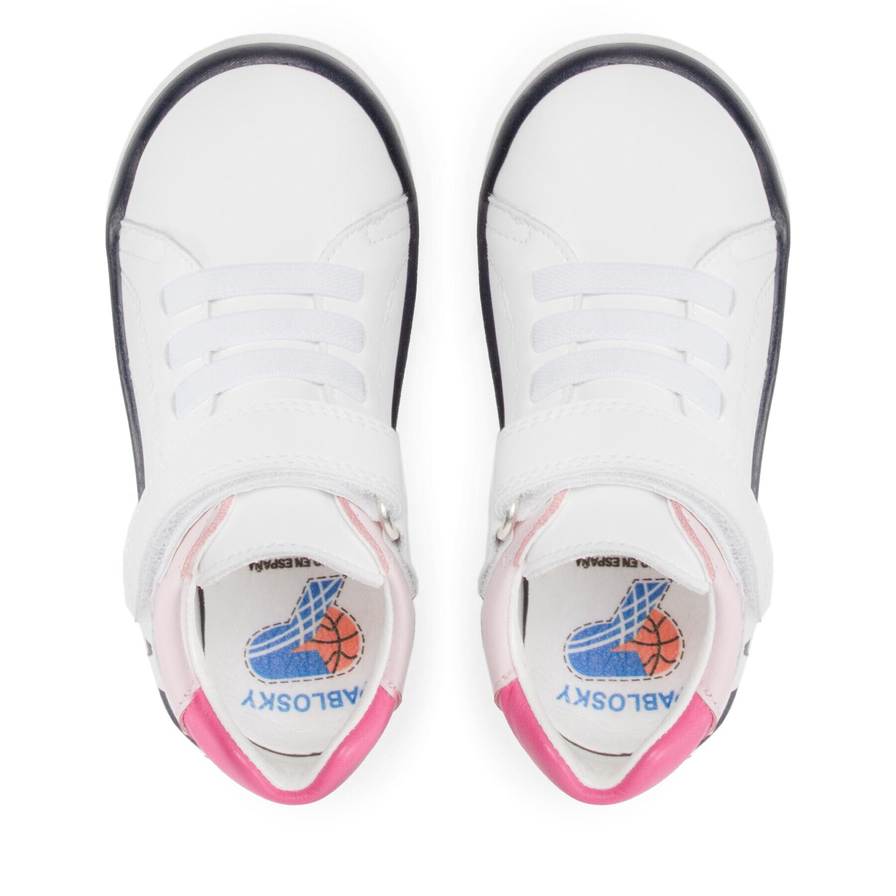 Pablosky Sneakers StepEasy by 022107 S Alb - Pled.ro