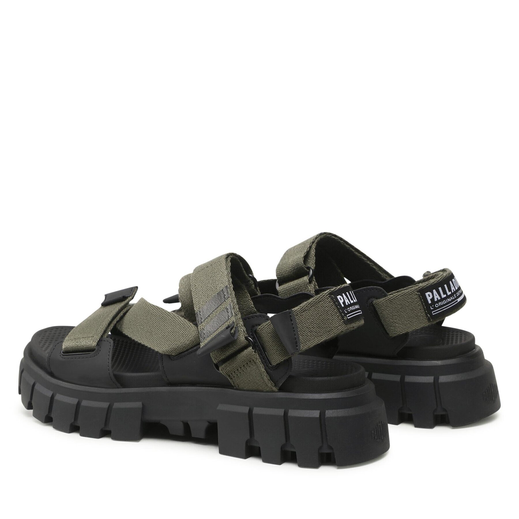 Palladium Sandale REVOLT SANDAL ARMY Verde - Pled.ro