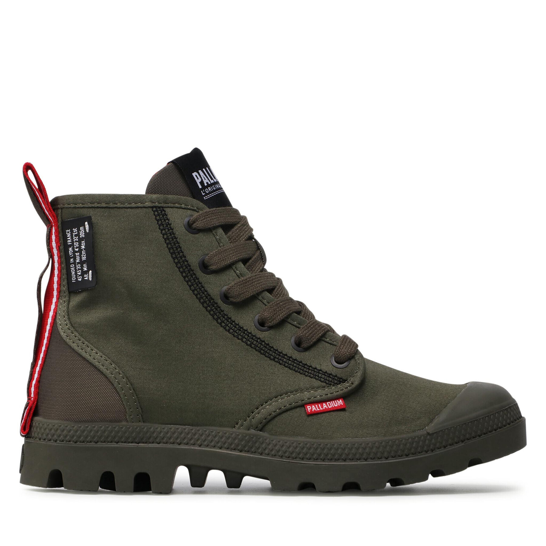 Palladium Trappers Dare II Surv U 77215-309-M Verde - Pled.ro