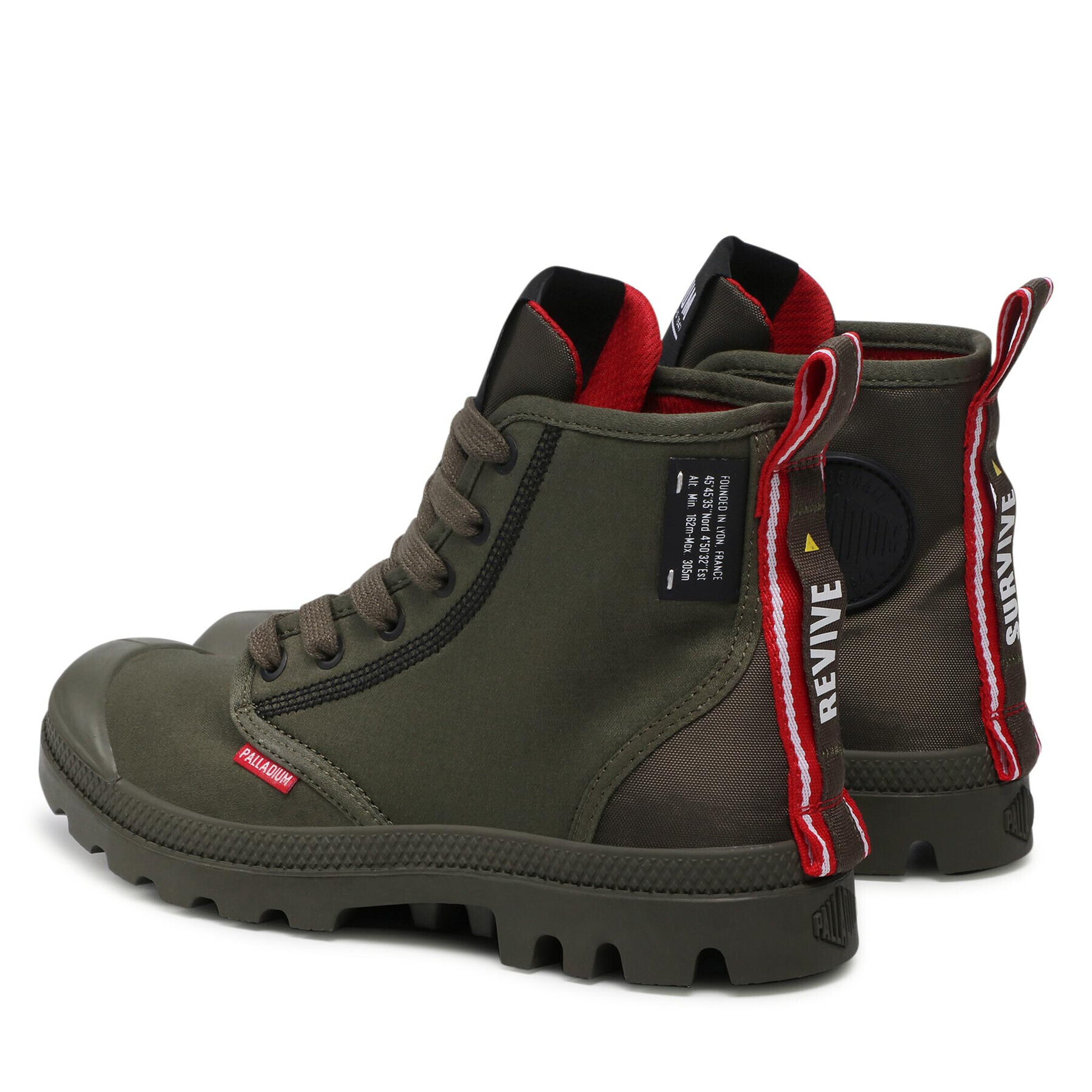 Palladium Trappers Dare II Surv U 77215-309-M Verde - Pled.ro