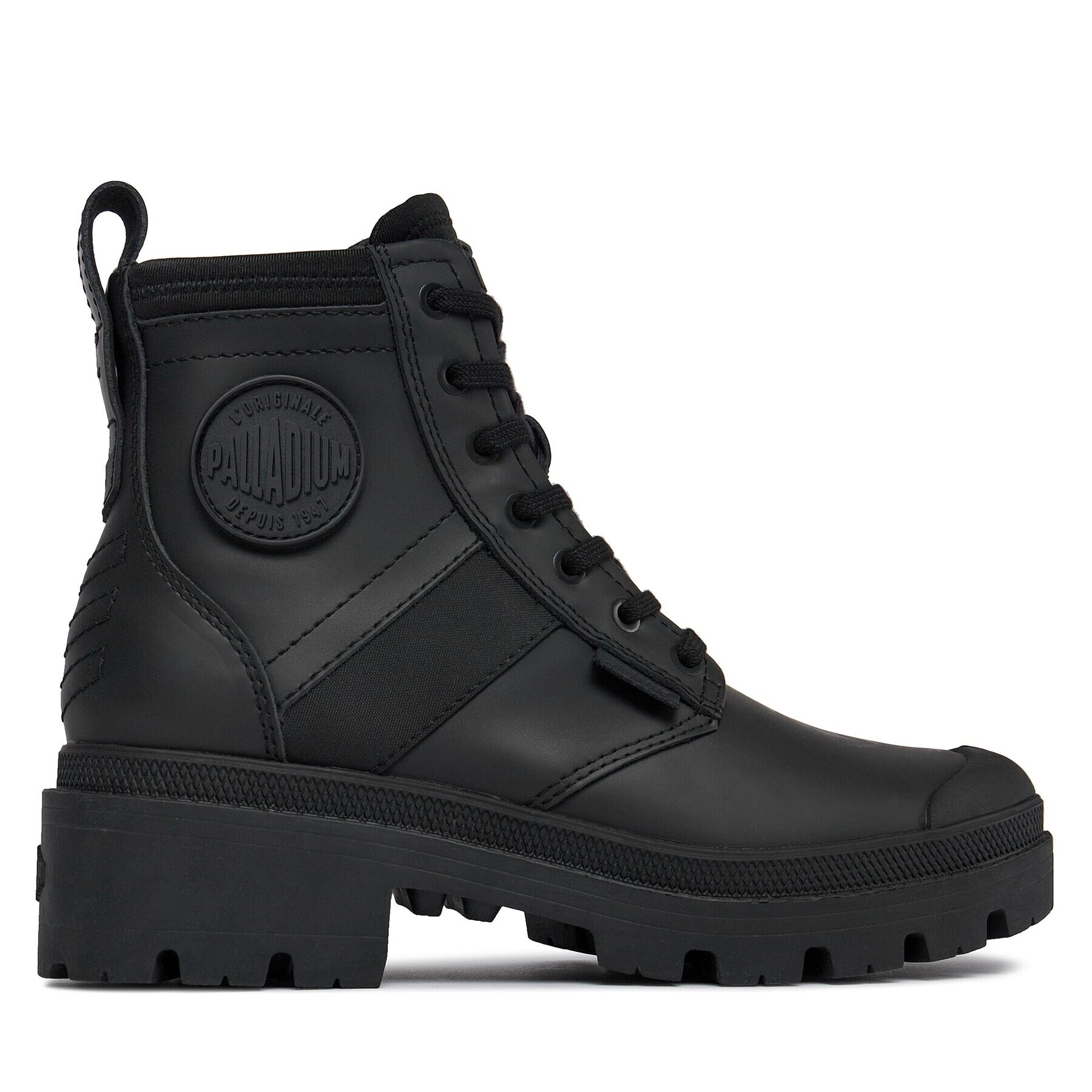 Palladium Trappers Pallabase Army R 98865-008-M Negru - Pled.ro