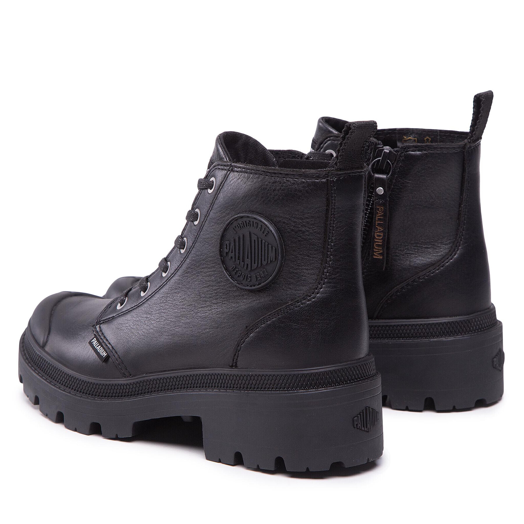 Palladium Trappers Pallabase Leather 96905-001-M Negru - Pled.ro