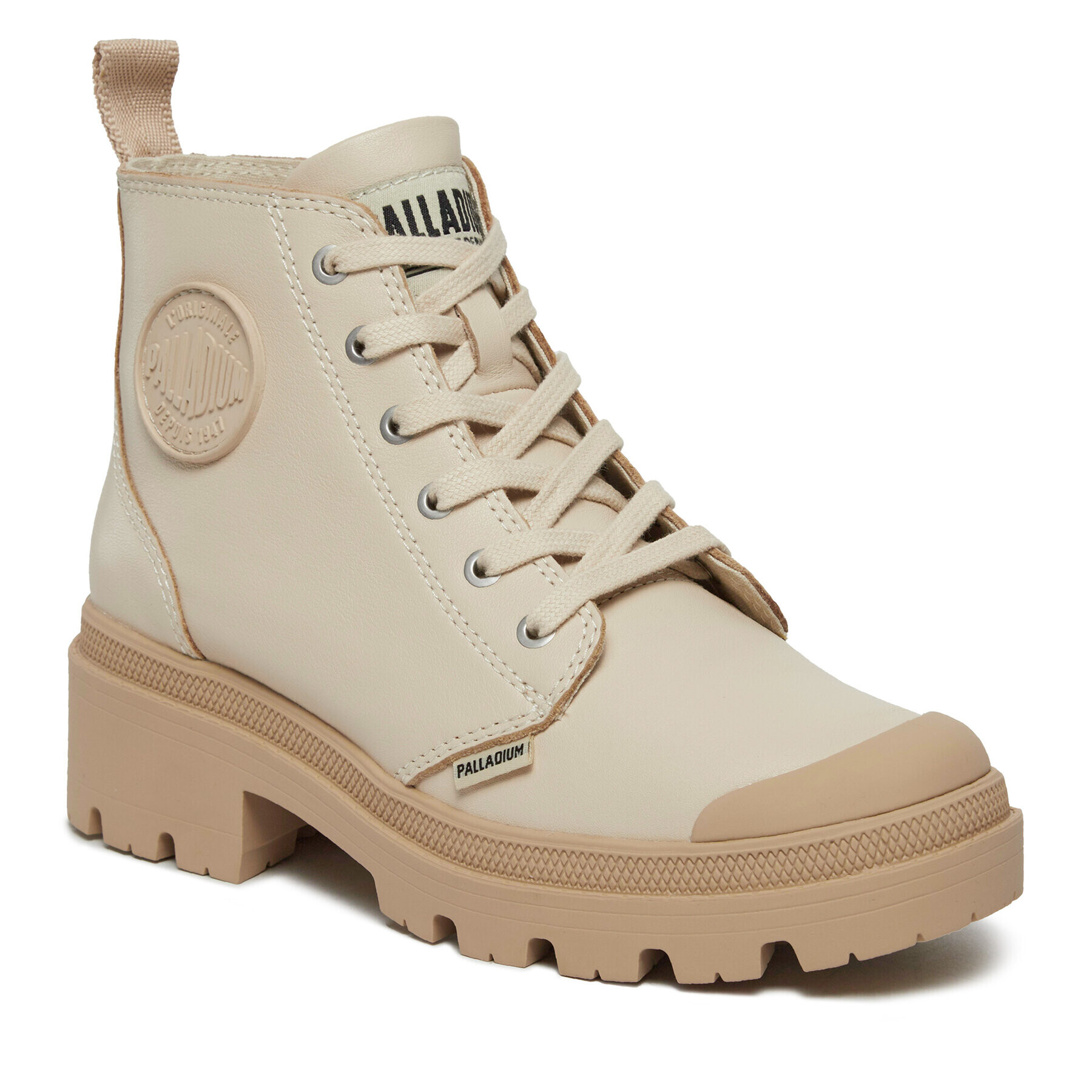 Palladium Trappers Pallabase Leather 96905-197-M Gri - Pled.ro