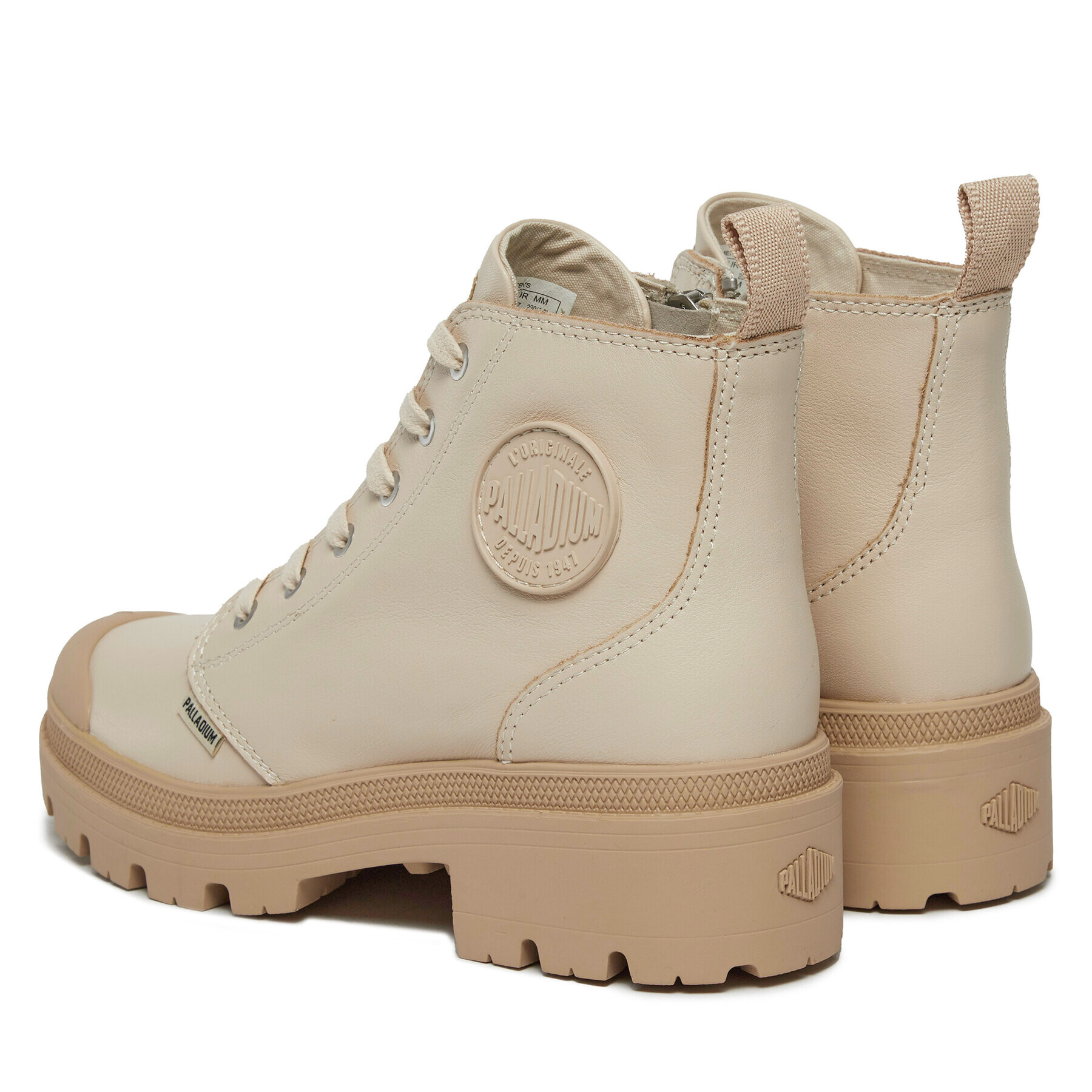 Palladium Trappers Pallabase Leather 96905-197-M Gri - Pled.ro