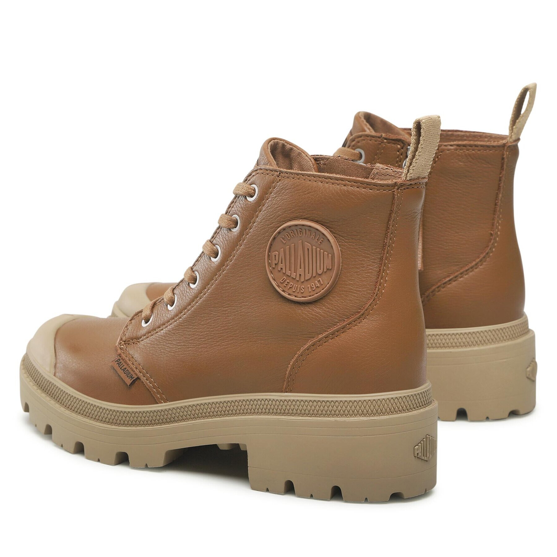 Palladium Trappers Pallabase Leather 96905-252-M Maro - Pled.ro