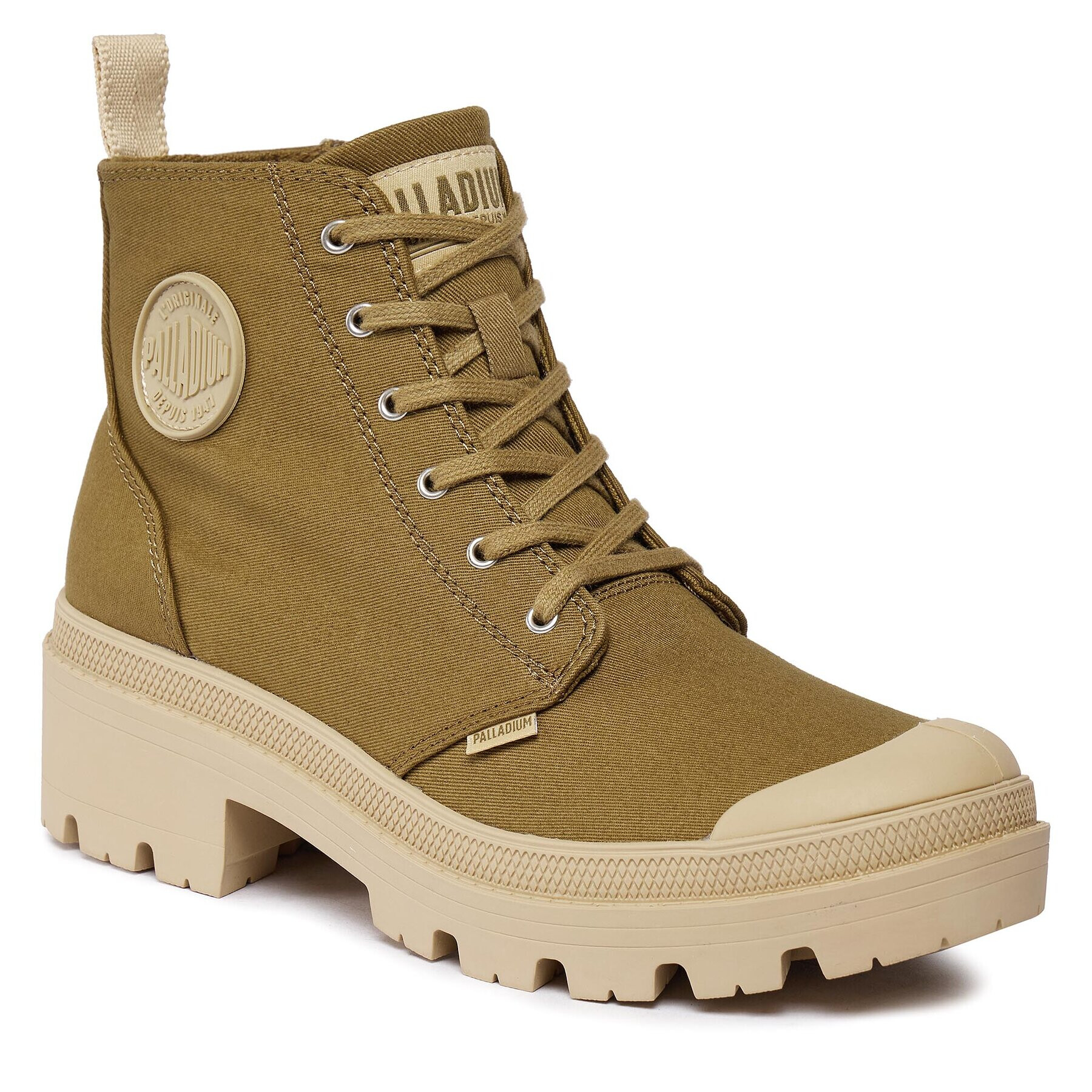 Palladium Trappers Pallabase Twill 96907-204-M Maro - Pled.ro