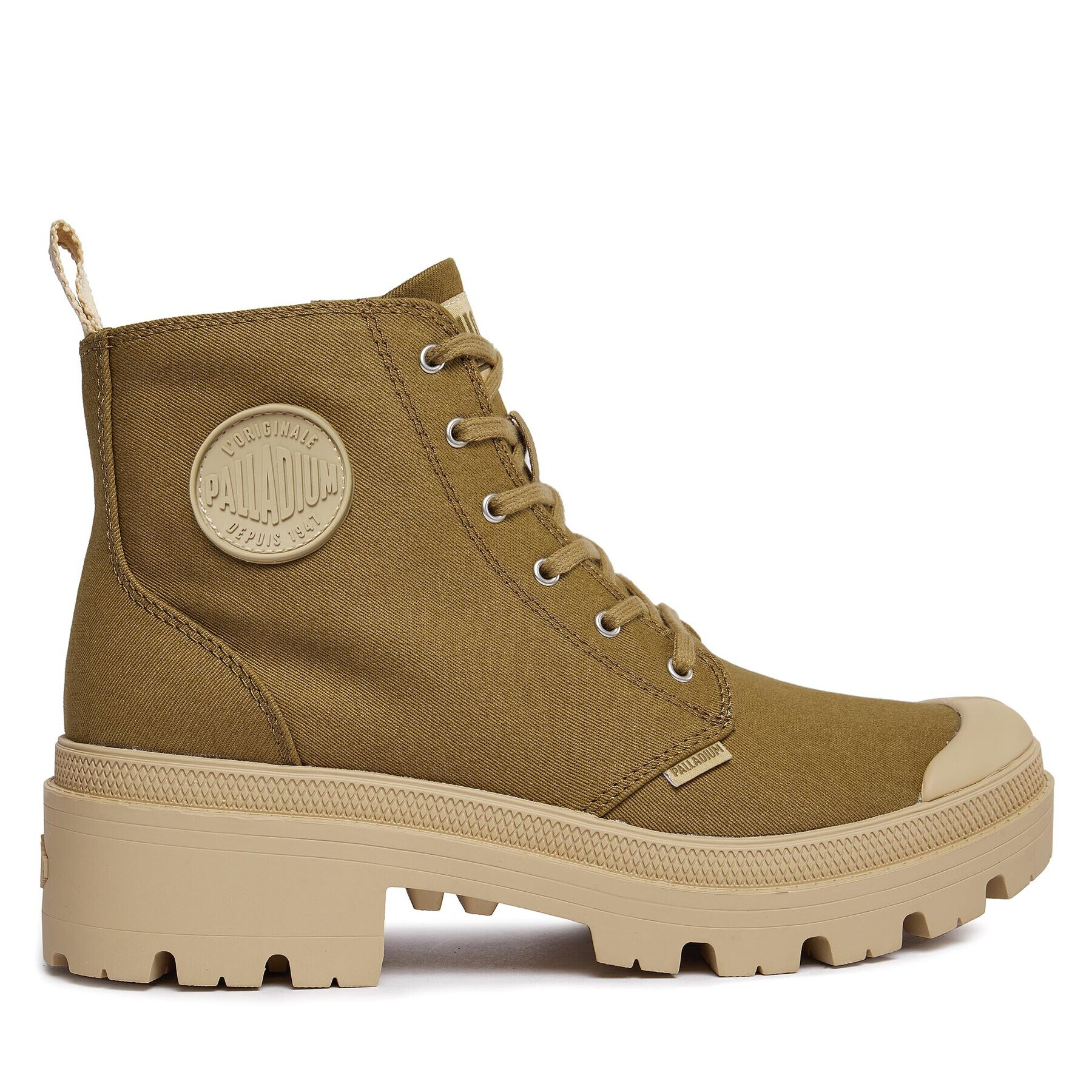 Palladium Trappers Pallabase Twill 96907-204-M Maro - Pled.ro