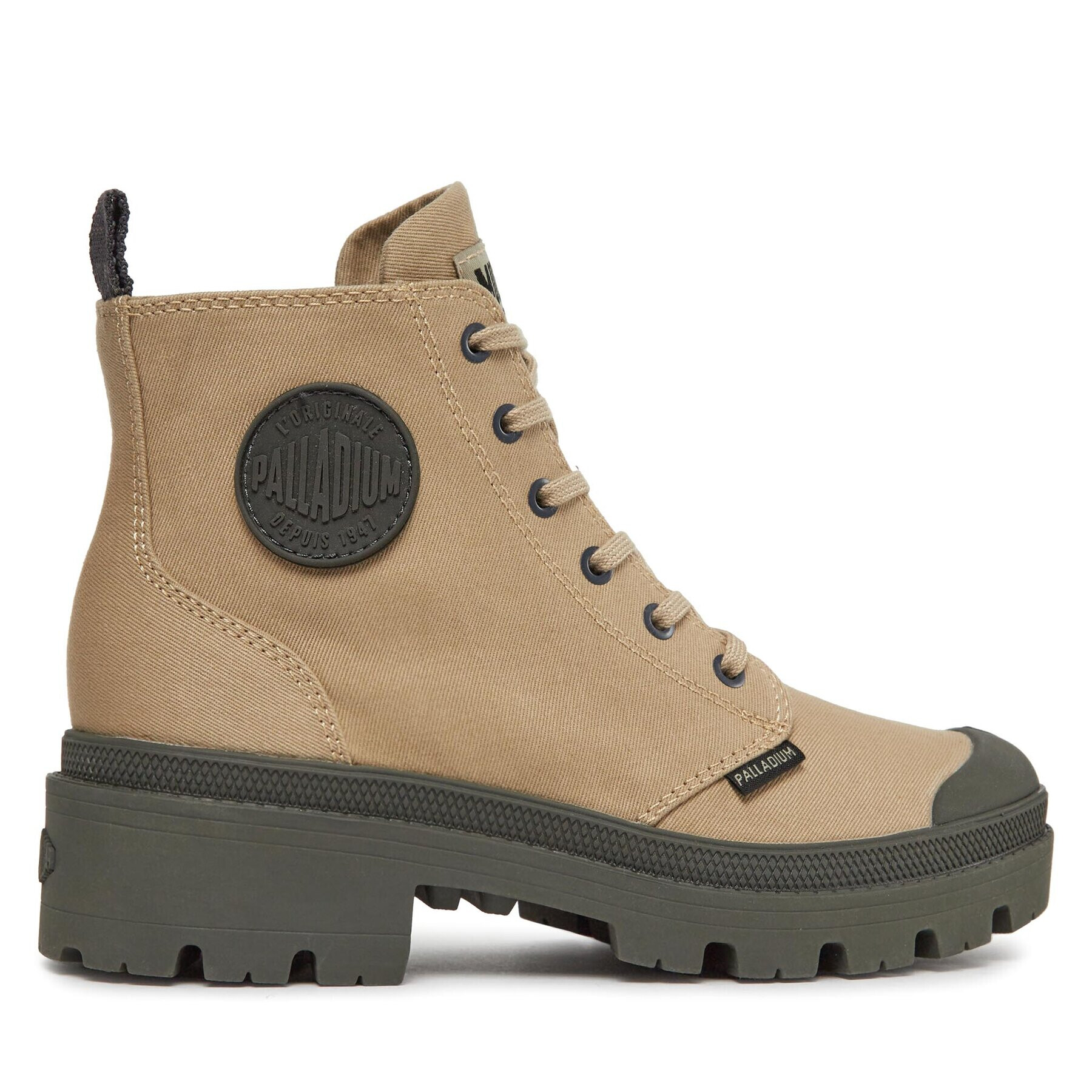 Palladium Trappers Pallabase Twill 96907-211-M Bej - Pled.ro