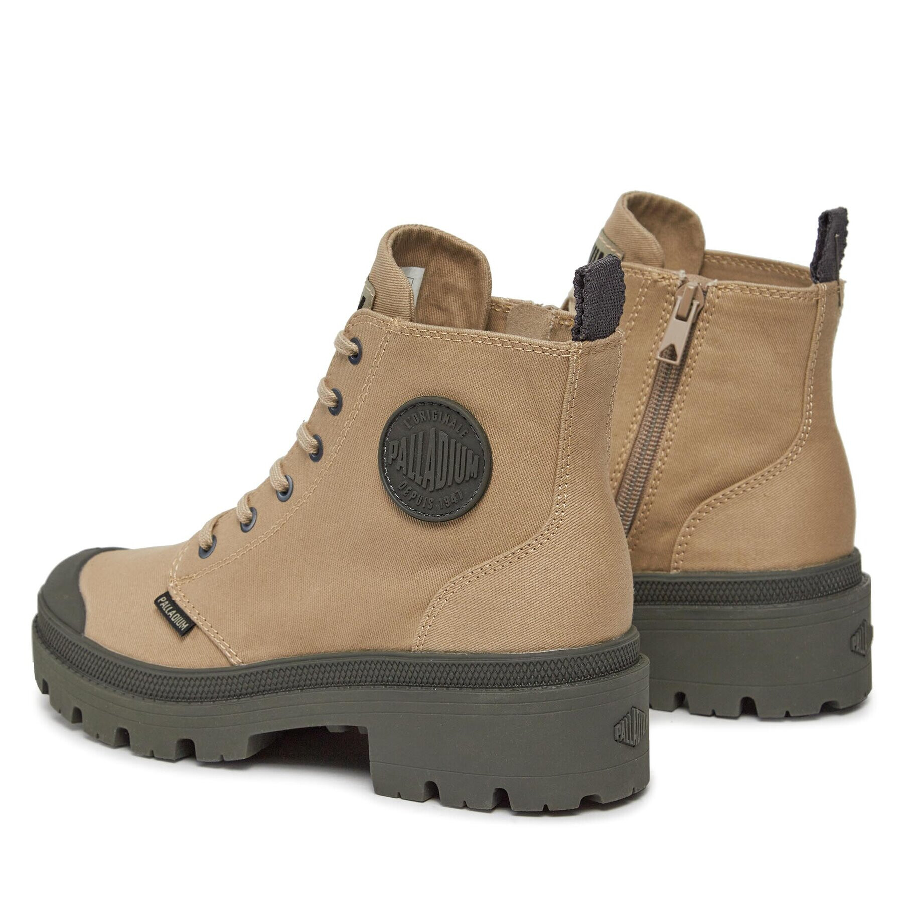 Palladium Trappers Pallabase Twill 96907-211-M Bej - Pled.ro