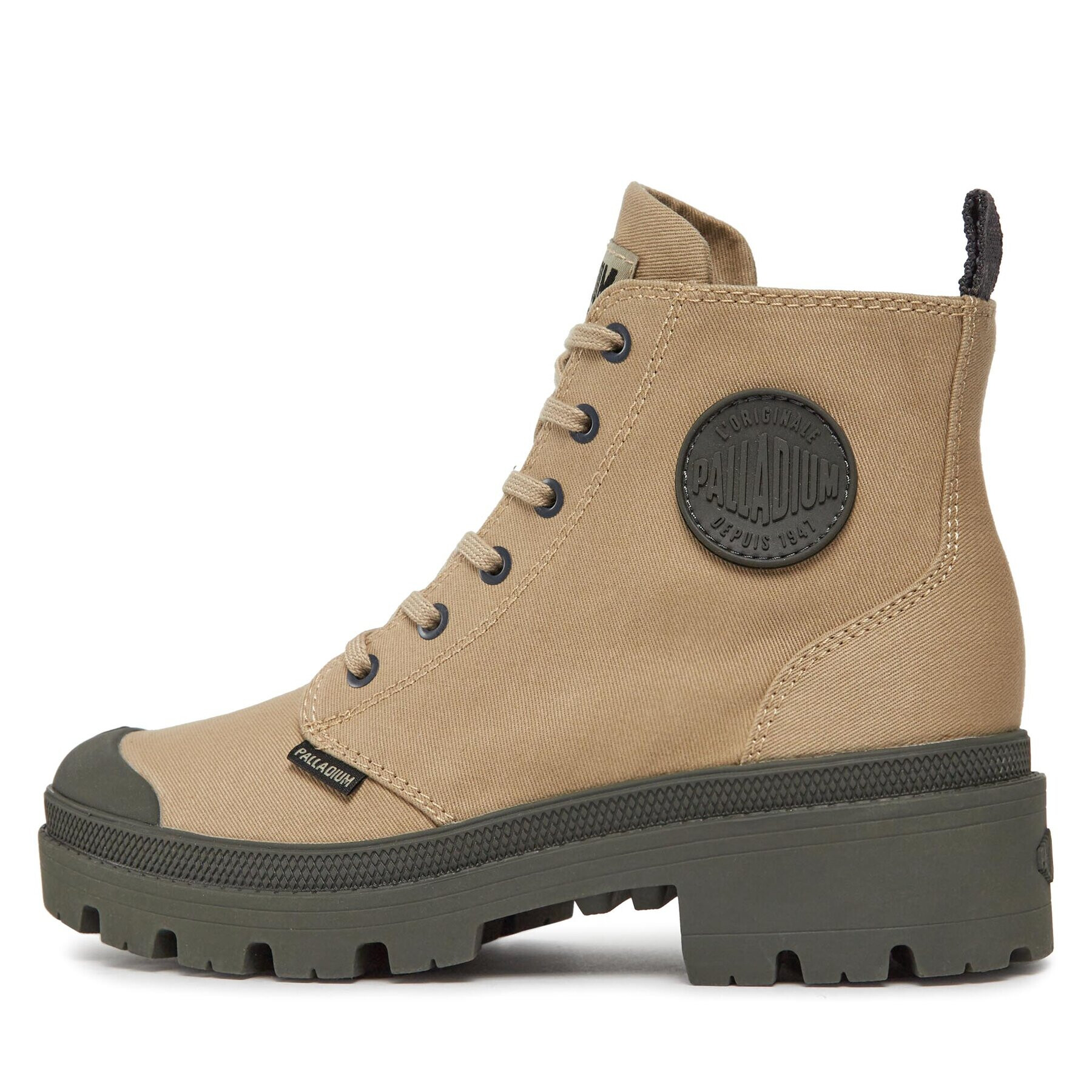 Palladium Trappers Pallabase Twill 96907-211-M Bej - Pled.ro