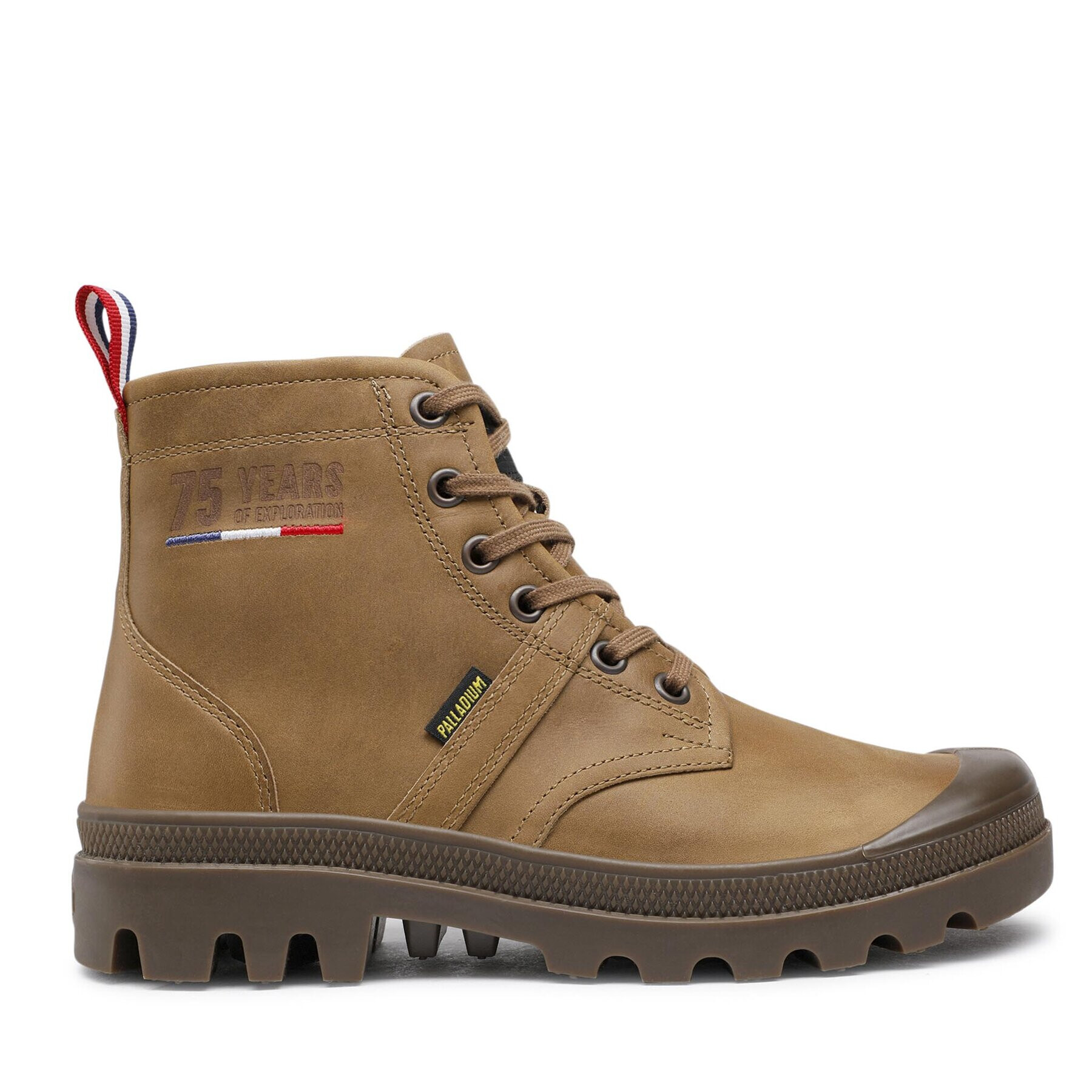 Palladium Trappers Pallabrousse 75 Lth 77952-230-M Maro - Pled.ro