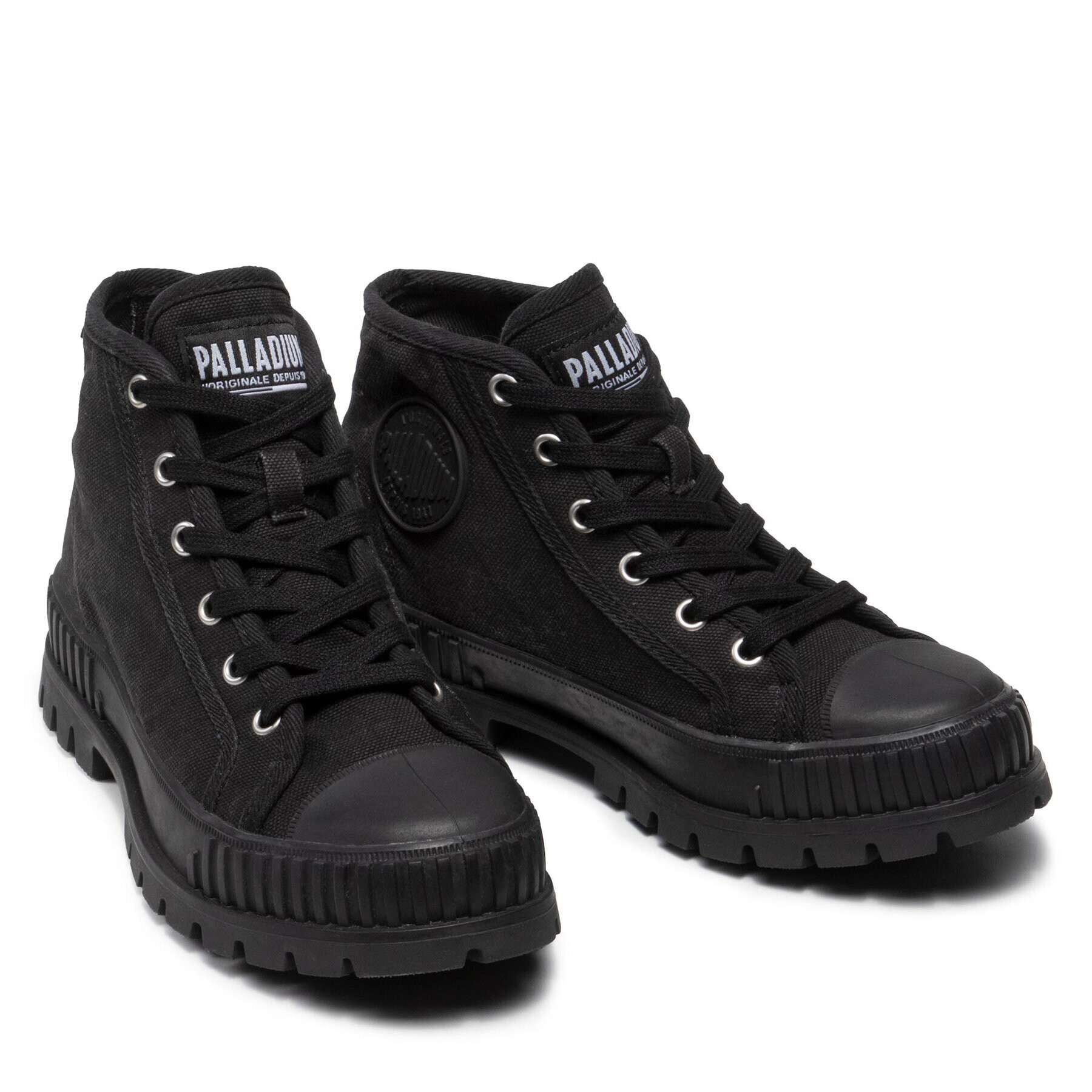 Palladium Trappers Pallashock Mid Og 76681-008-M Negru - Pled.ro