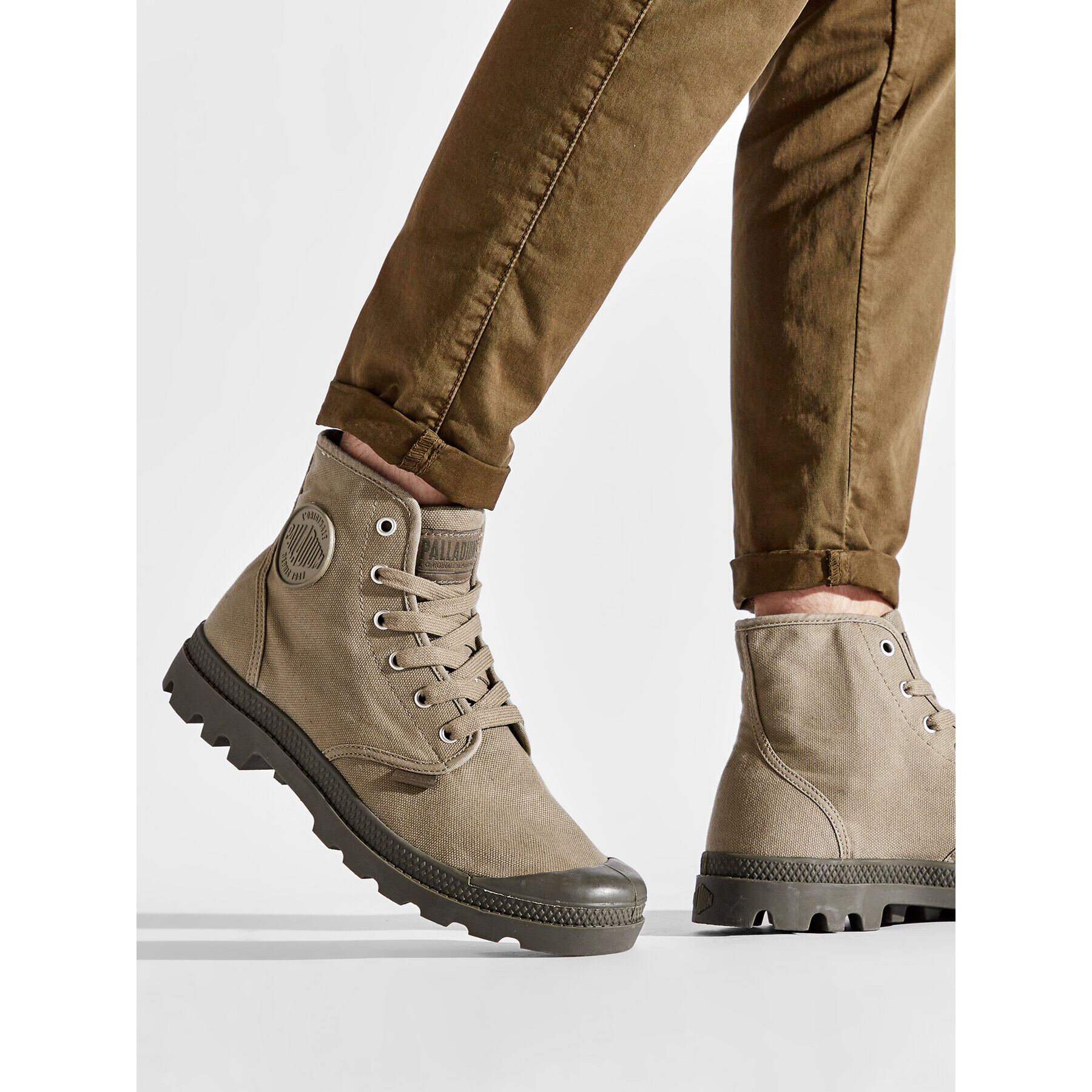 Palladium Trappers Pampa Hi 02352-308-M Verde - Pled.ro