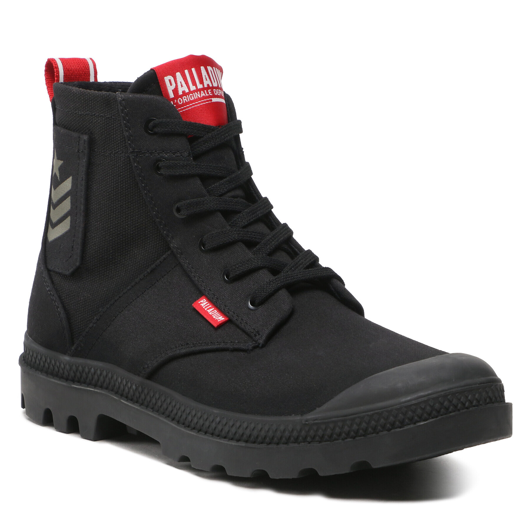 Palladium Trappers Pampa Hi Army 78583-008-M Negru - Pled.ro