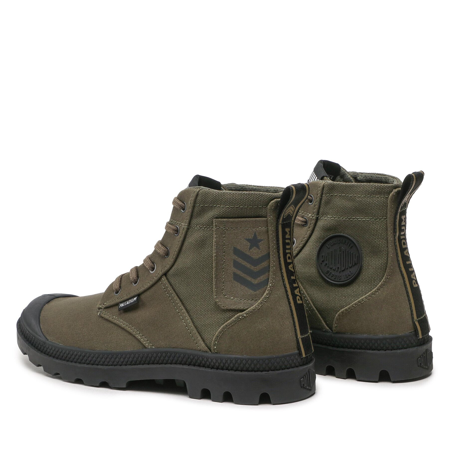 Palladium Trappers Pampa Hi Army 78583-309-M Kaki - Pled.ro