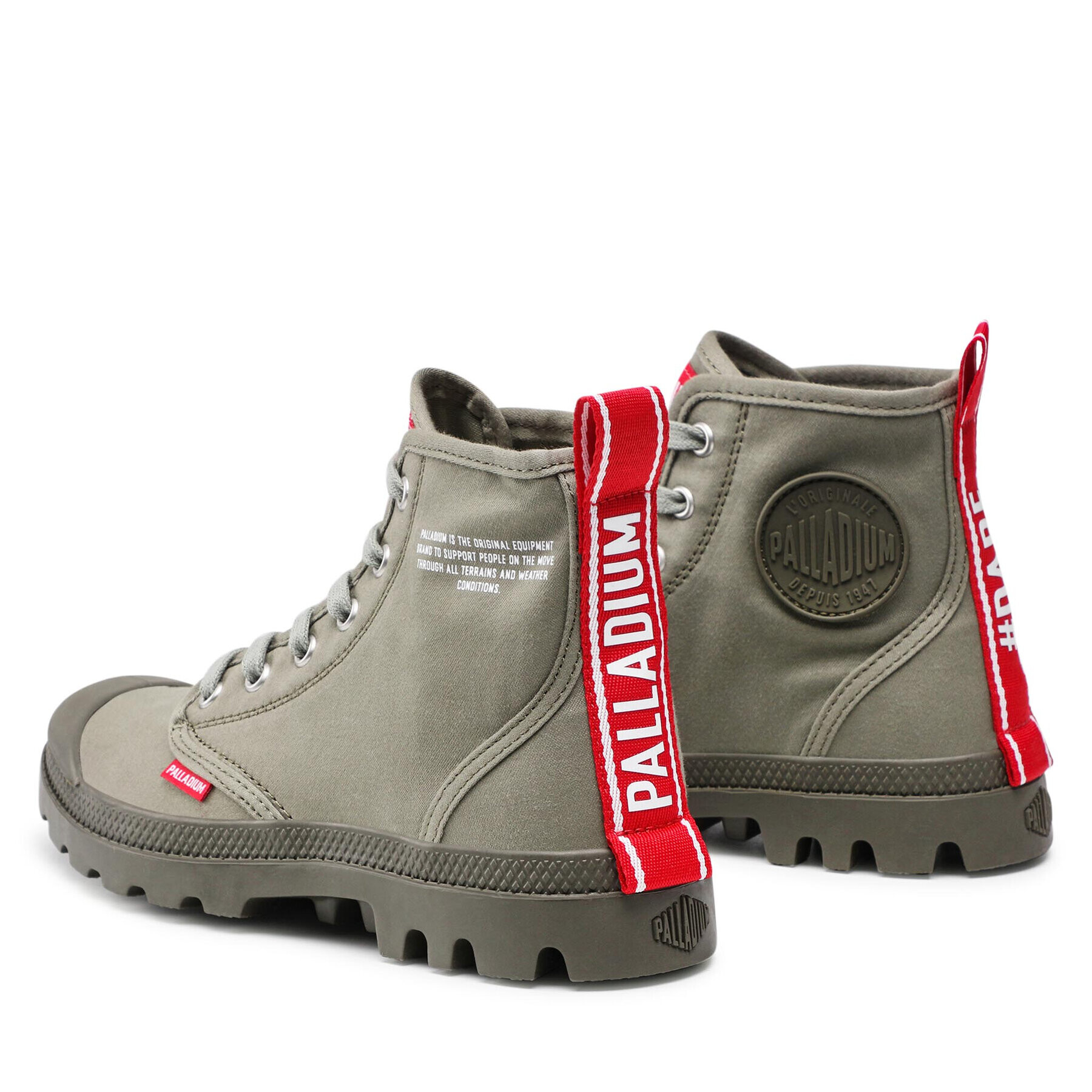 Palladium Trappers Pampa Hi Dare 76258-325-M Verde - Pled.ro