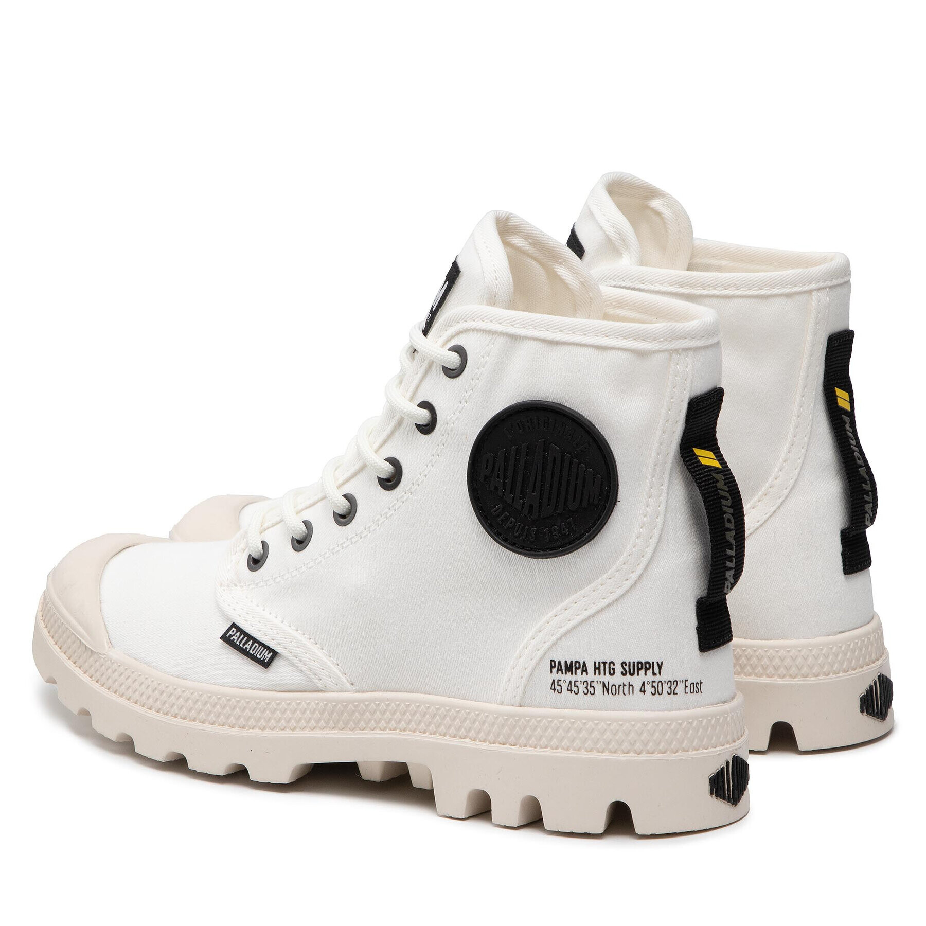 Palladium Trappers Pampa Hi Htg Supply 77356-116-M Alb - Pled.ro