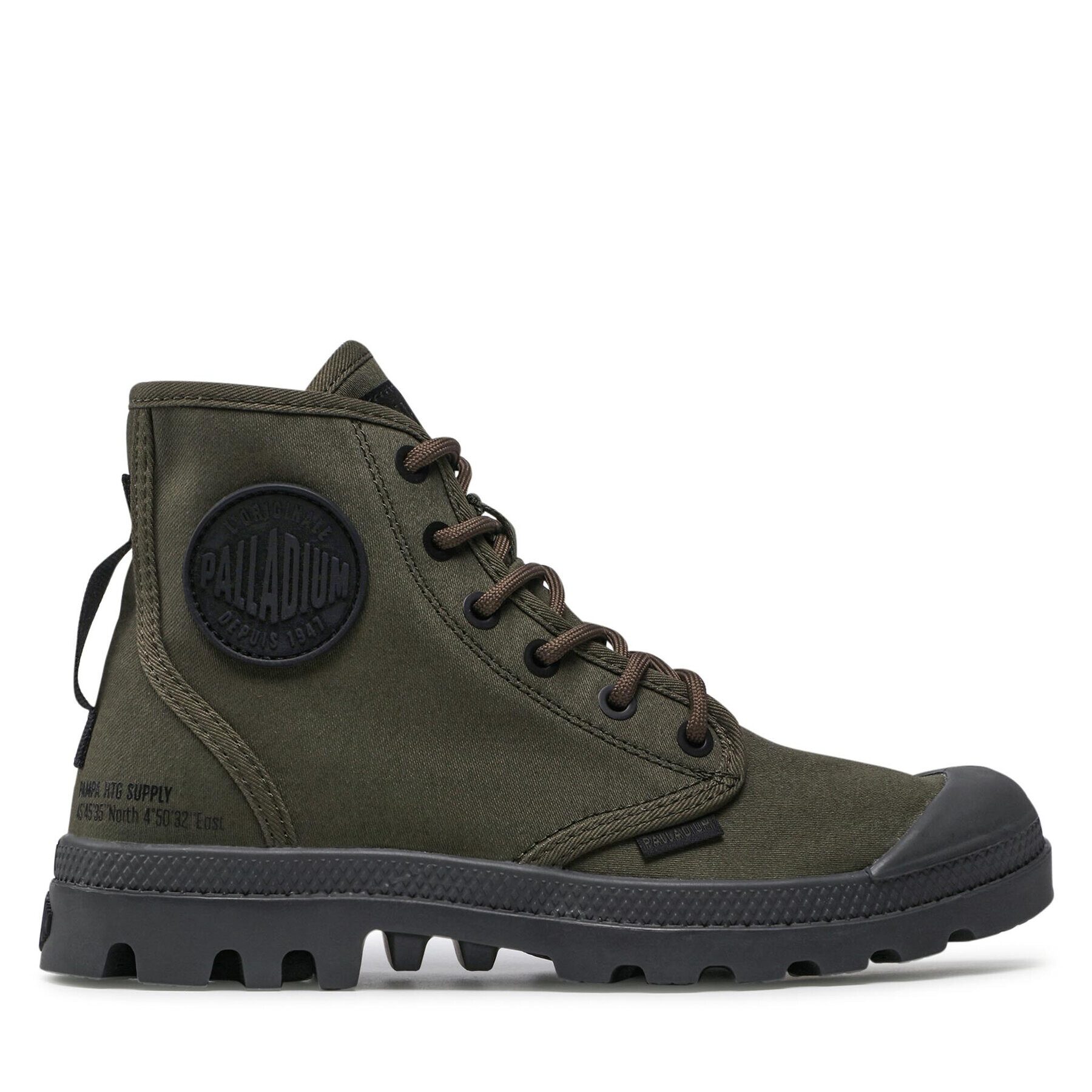 Palladium Trappers Pampa Hi Htg Supply 77356-325-M Verde - Pled.ro