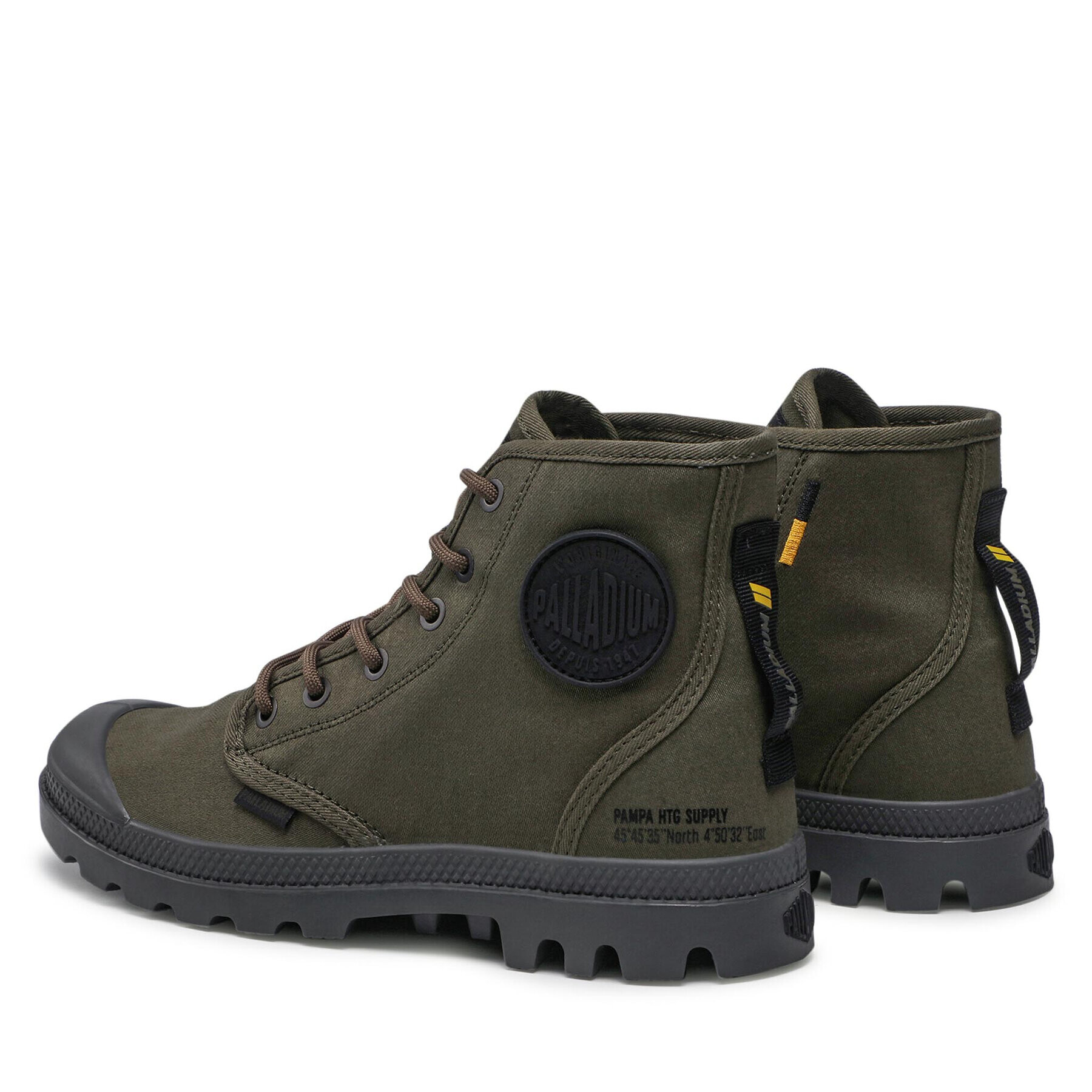 Palladium Trappers Pampa Hi Htg Supply 77356-325-M Verde - Pled.ro