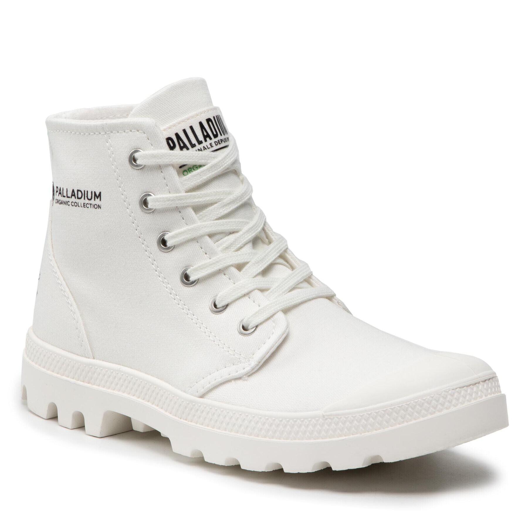 Palladium Trappers Pampa Hi Organic II 77100-116-M Alb - Pled.ro