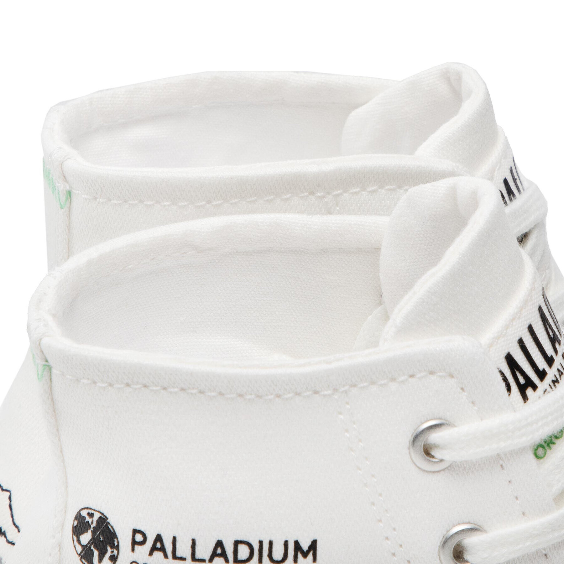 Palladium Trappers Pampa Hi Organic II 77100-116-M Alb - Pled.ro